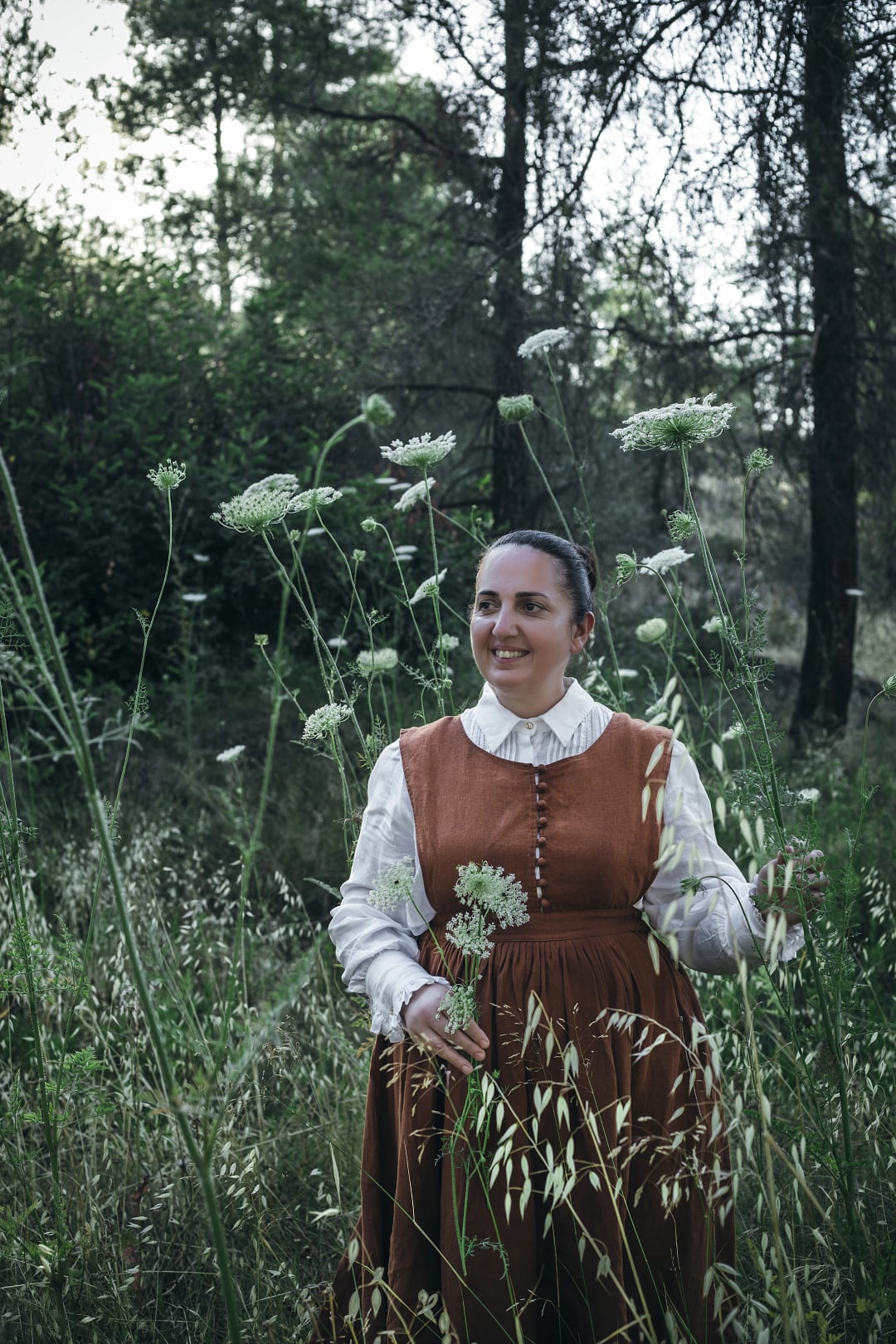 Chryso Lefou with family celebrating traditional Cypriot culinary heritage and cultural roots