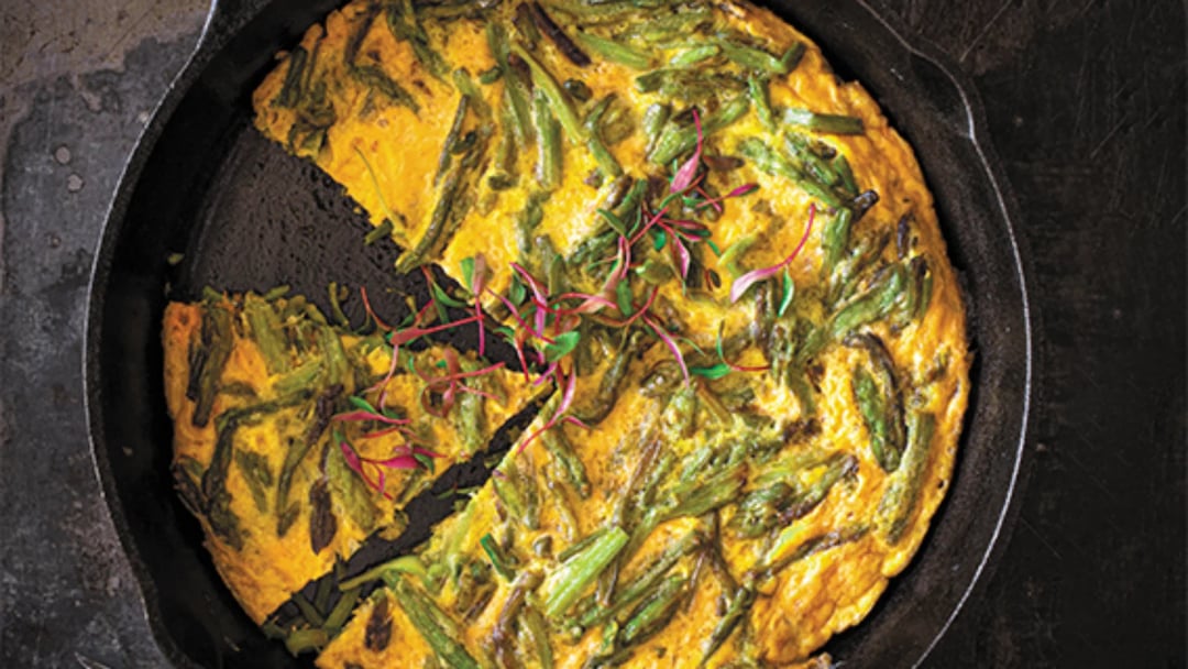 Αγρέλια με τ’ αυγά - Recipe image