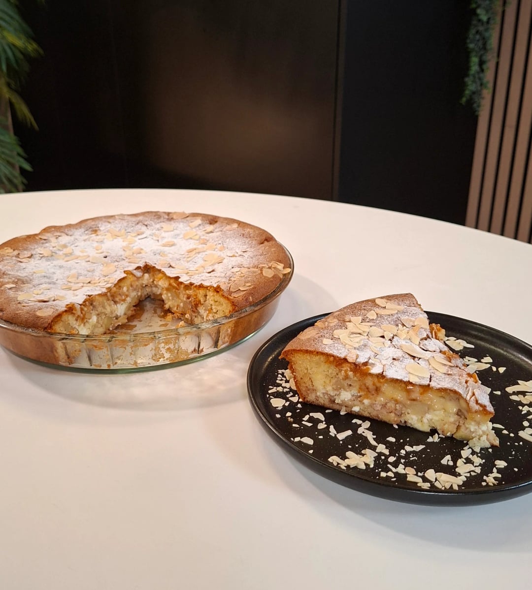 Μηλόπιτα με αναρή - Recipe image
