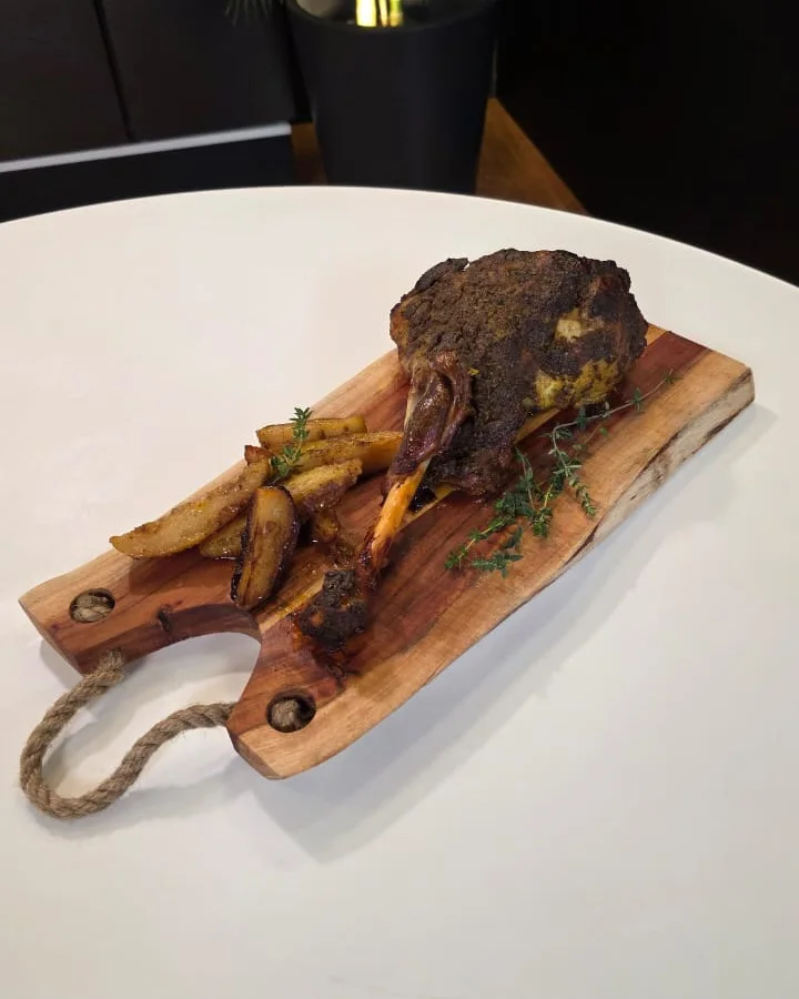 Aromatic Leg of Lamb with Crispy Potatoes - recipe