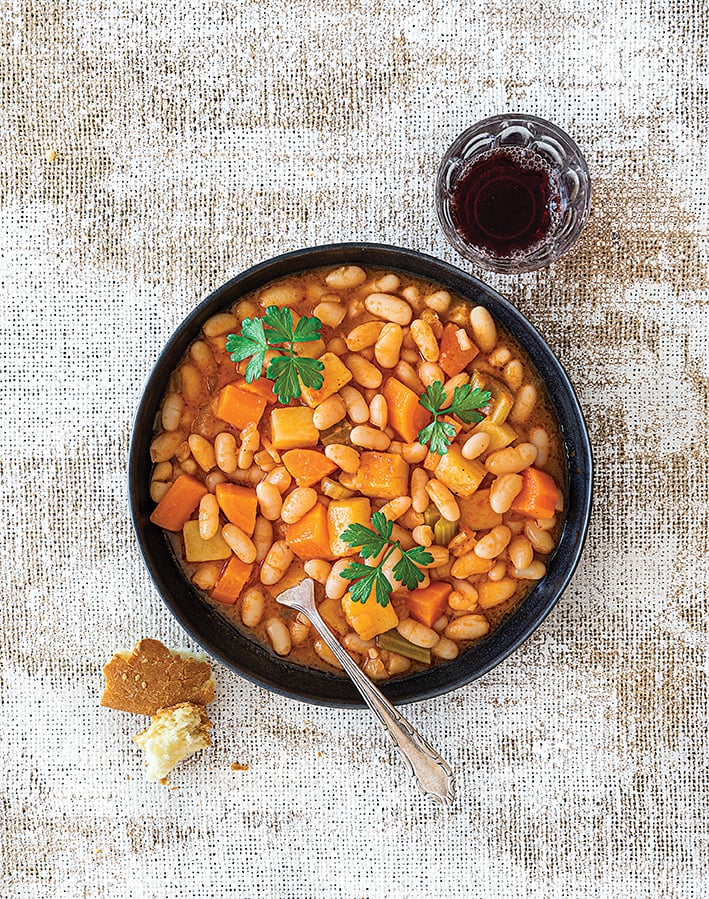 Stewed Beans (Red Sauce) - Recipe image