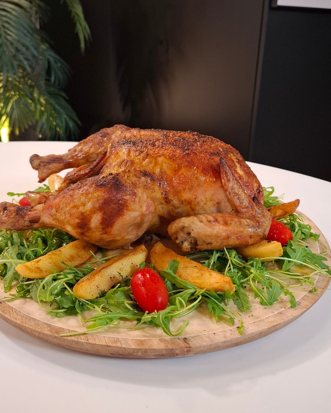 Κοτόπουλο στο φούρνο με πατάτες - Recipe image