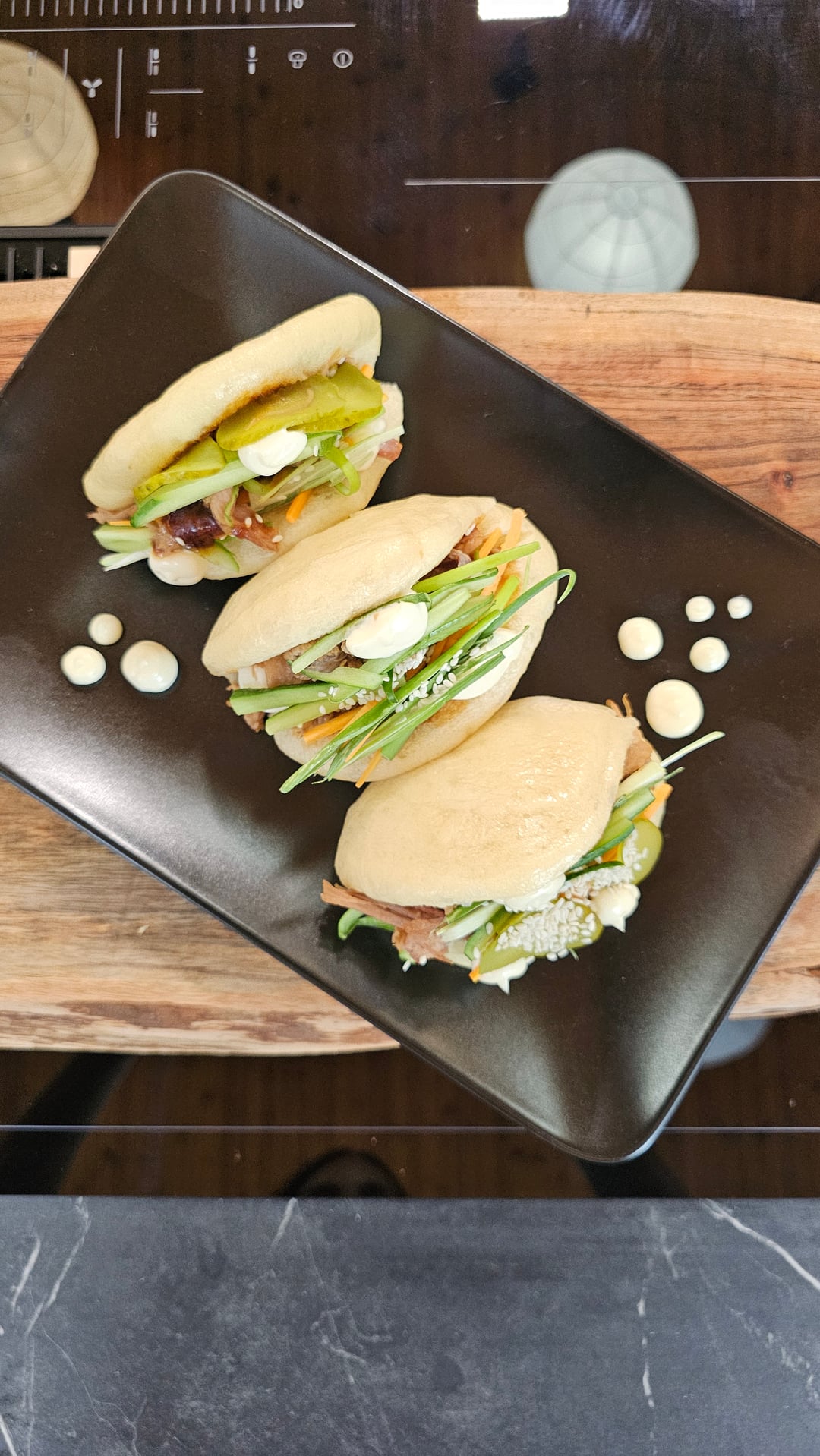 Bao Buns with Duck Filling - Recipe image
