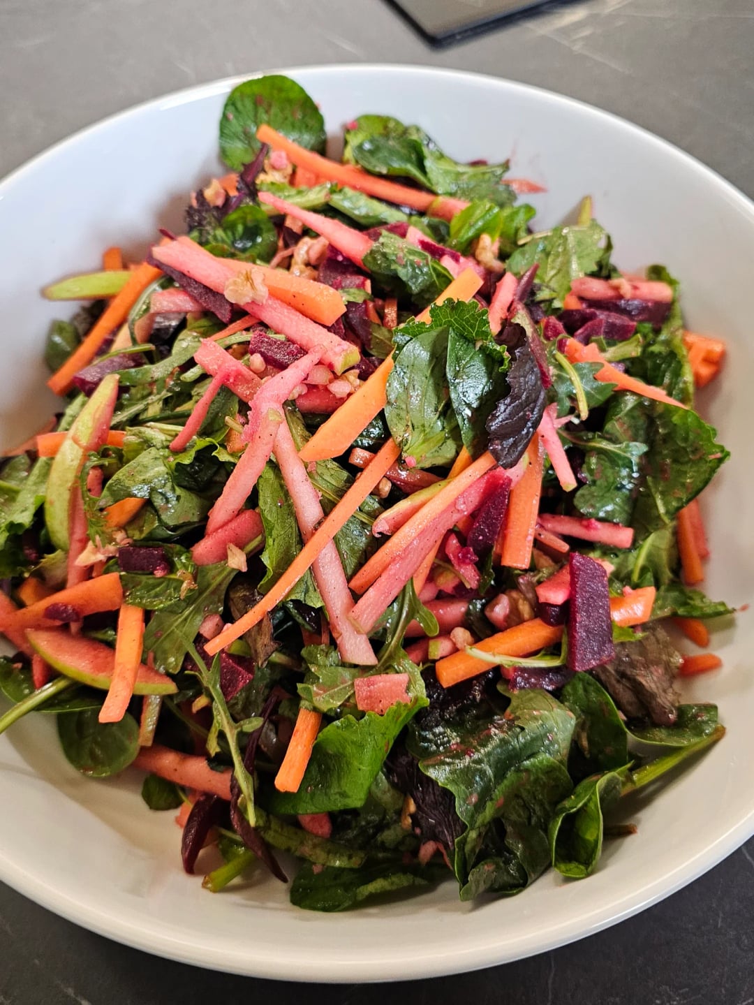 Beetroot Salad with Apple and Walnuts - Video recipe thumbnail