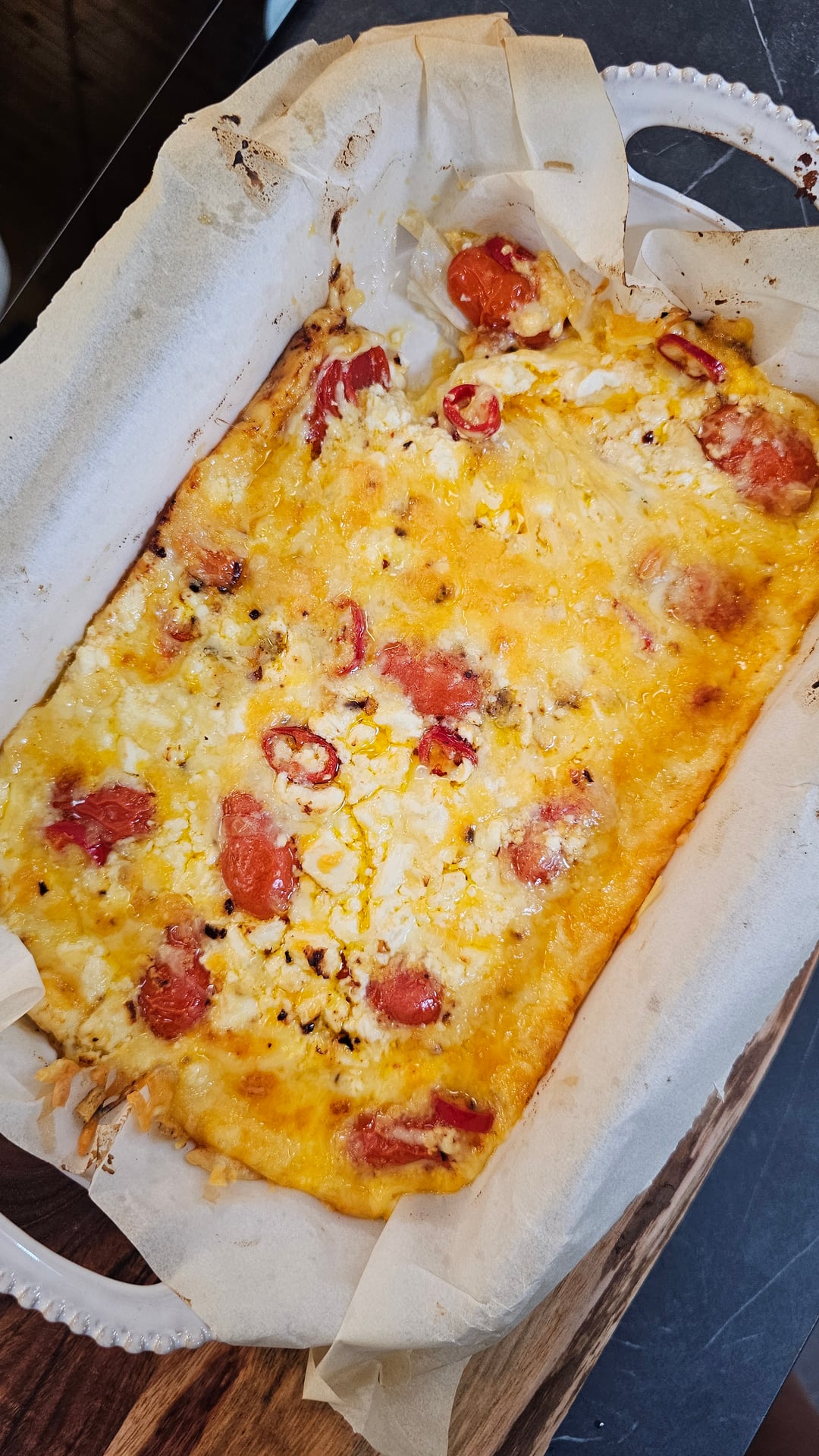 Bouyourdi (Baked Spicy Cheese) - Recipe image