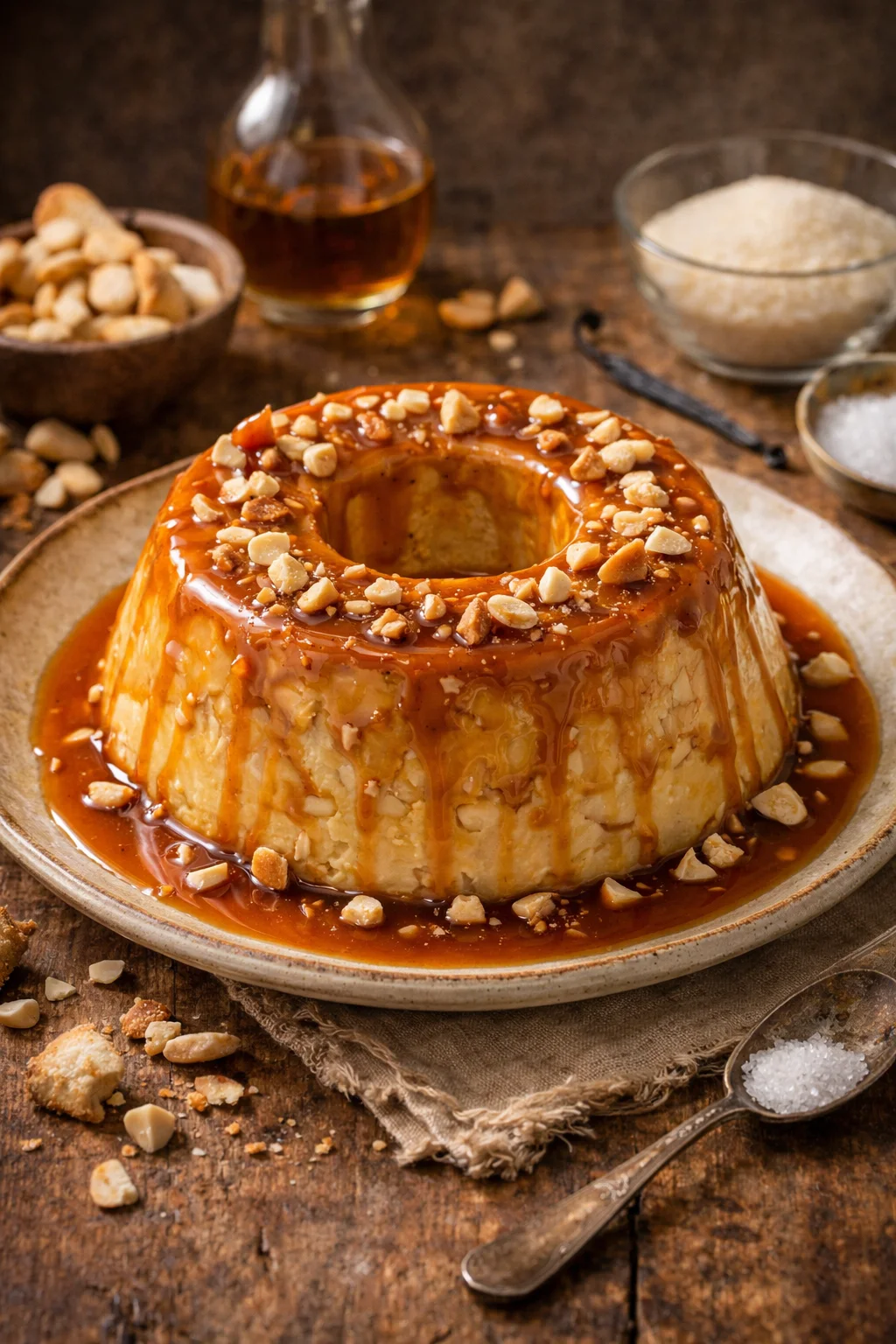 Πουτίγκα καραμέλας - Recipe image