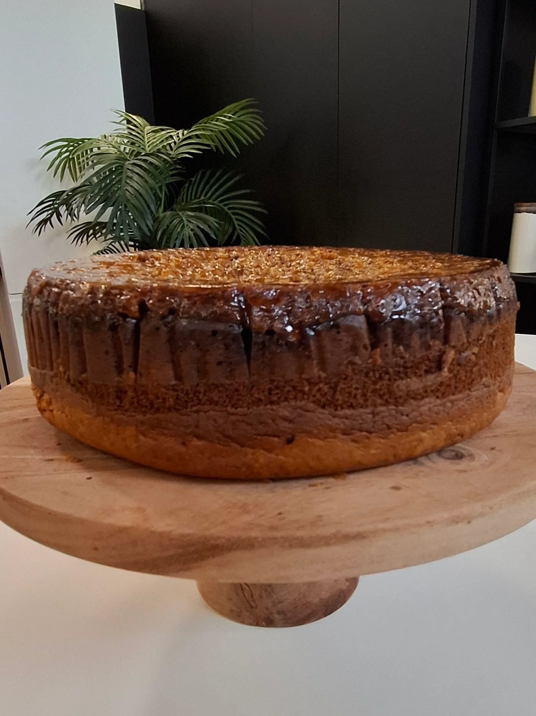 Caramel Walnut Cake - Recipe image