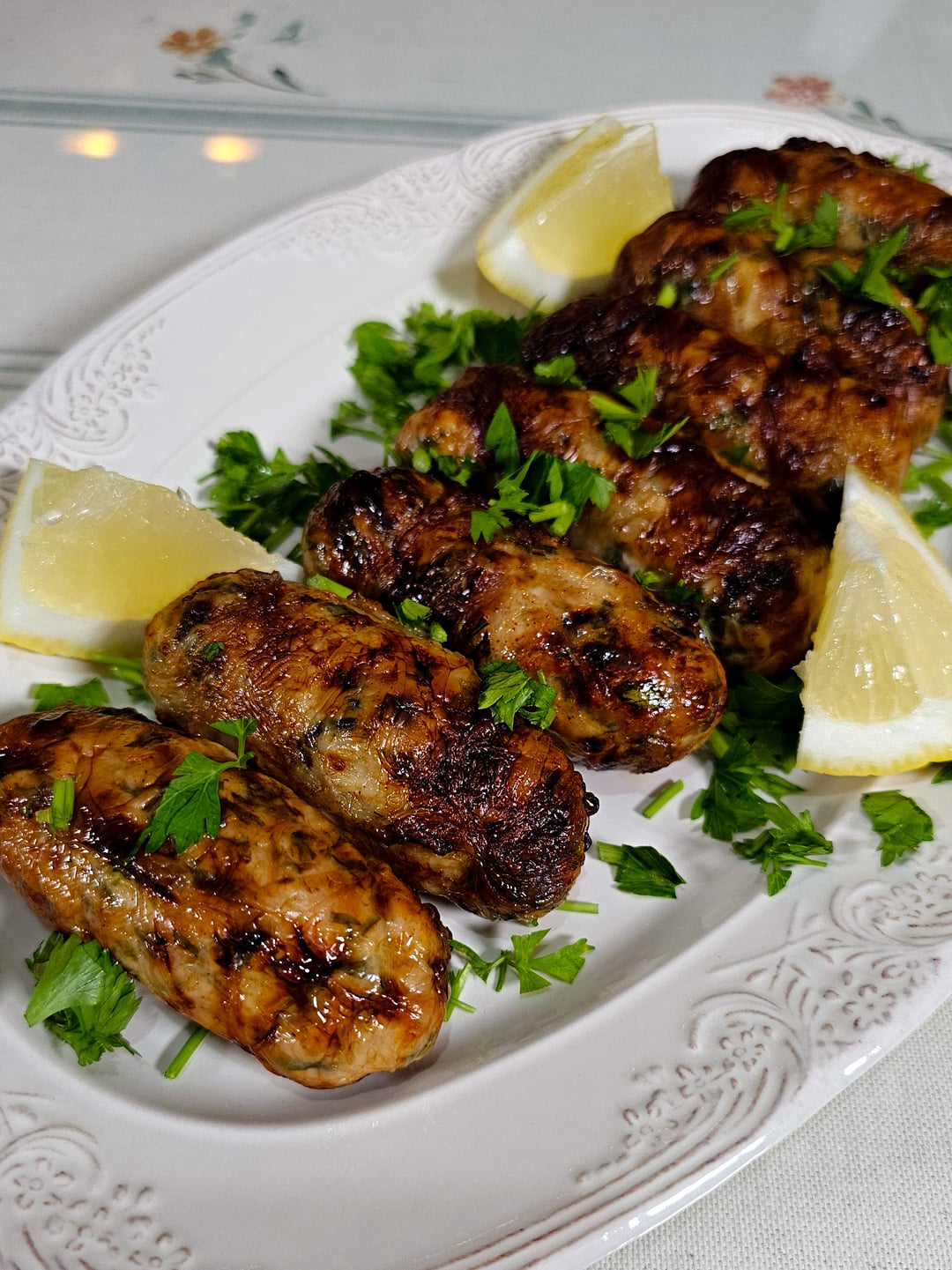 Σιεφταλιές με κιμά κοτόπουλου - Recipe image