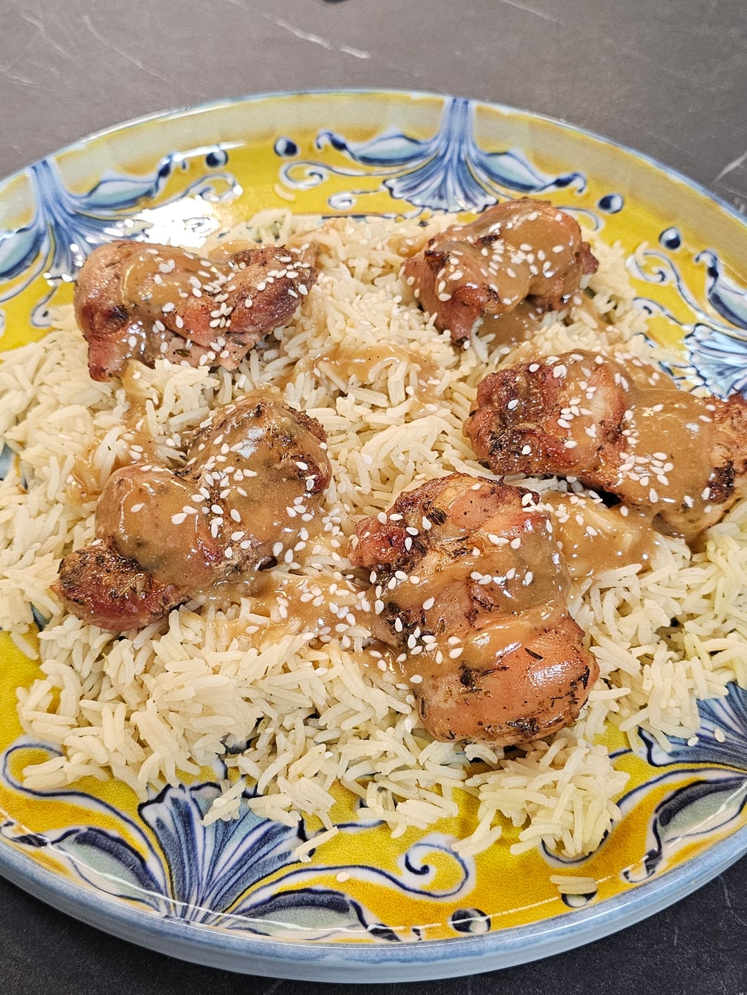 Κοτόπουλο με Χαρουπόμελο - Recipe image