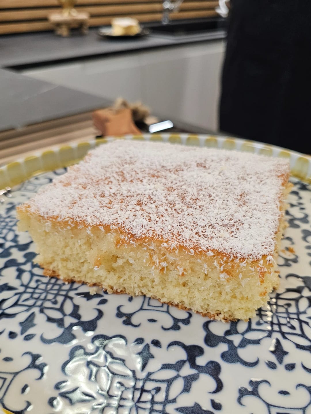 Coconut Cake with Brandy - recipe