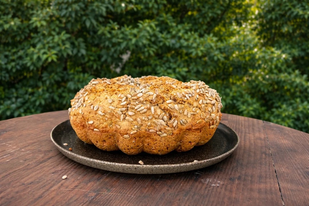 Τραγανό ψωμί με μπίρα - Recipe image