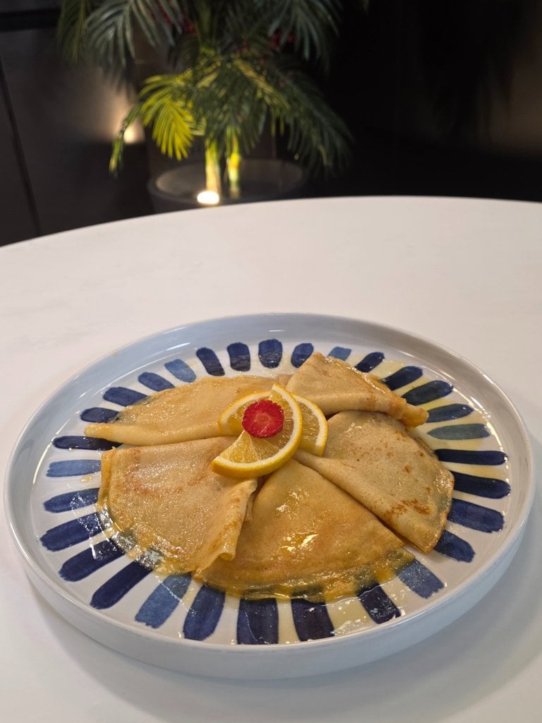 Κρέπ σουζέτ (Crêpe Suzette) - Recipe image