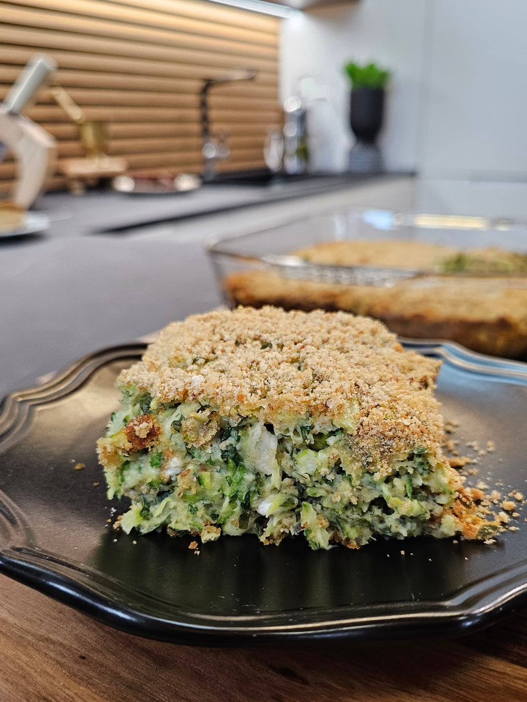 Crustless Zucchini Pie - Recipe image