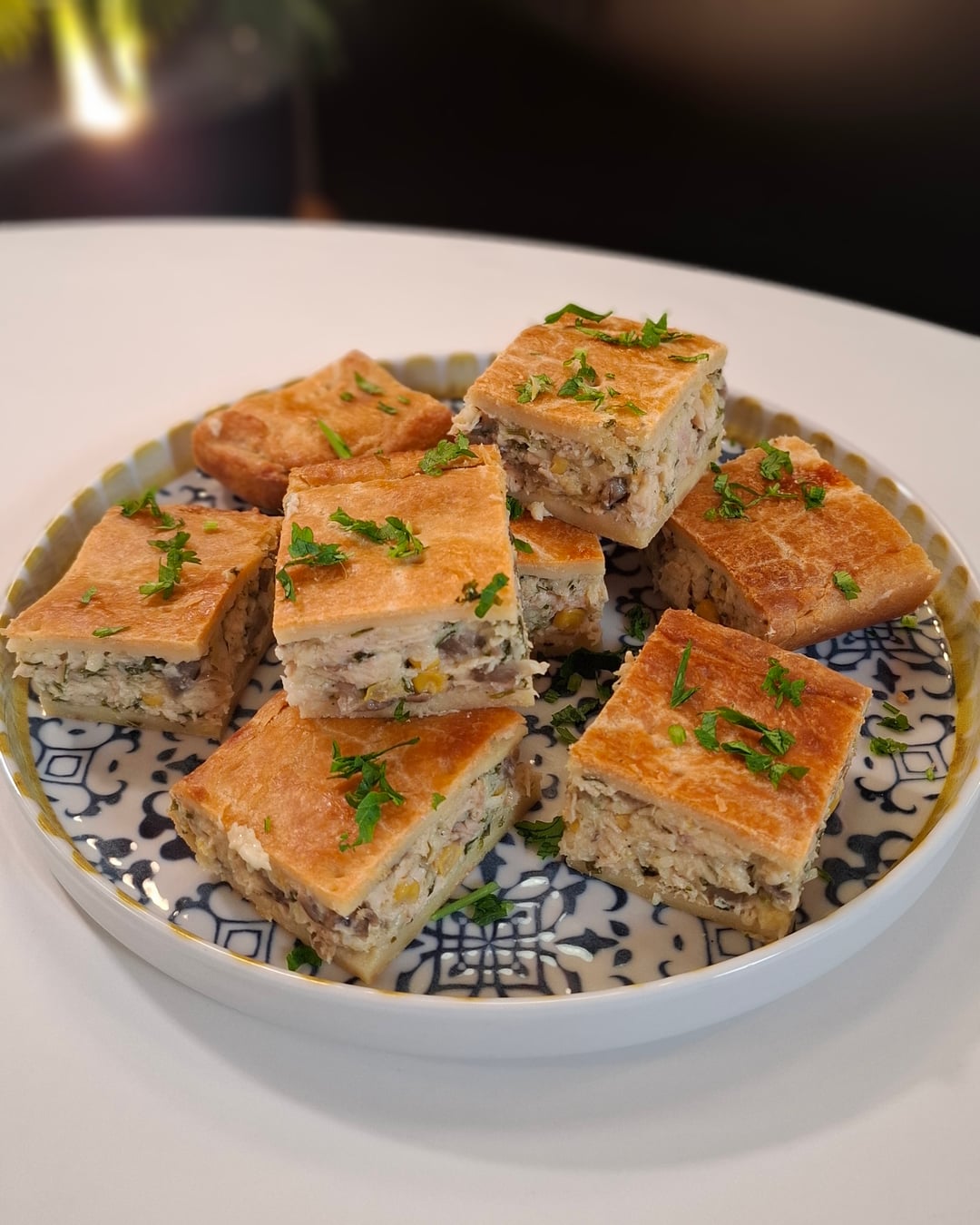 Chicken Pie with Yogurt Dough - Recipe image