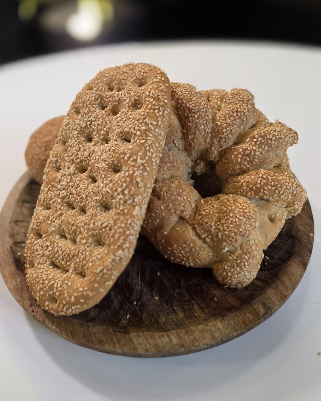 Αφράτα κουλούρια της Καθαράς Δευτέρας - recipe