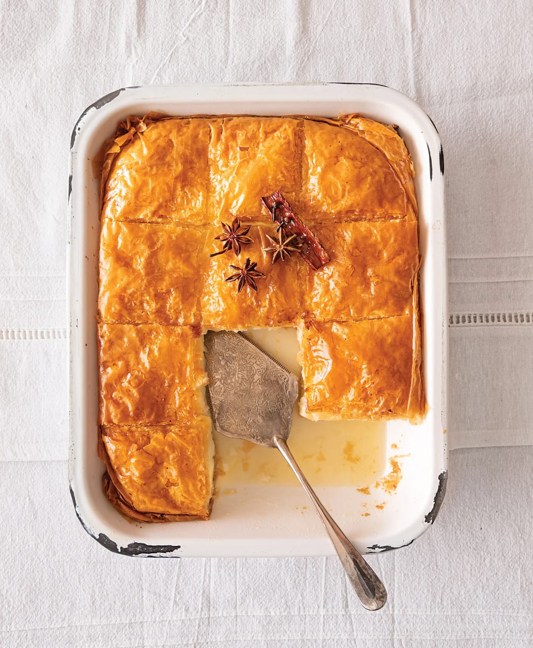 Galaktoboureko - recipe