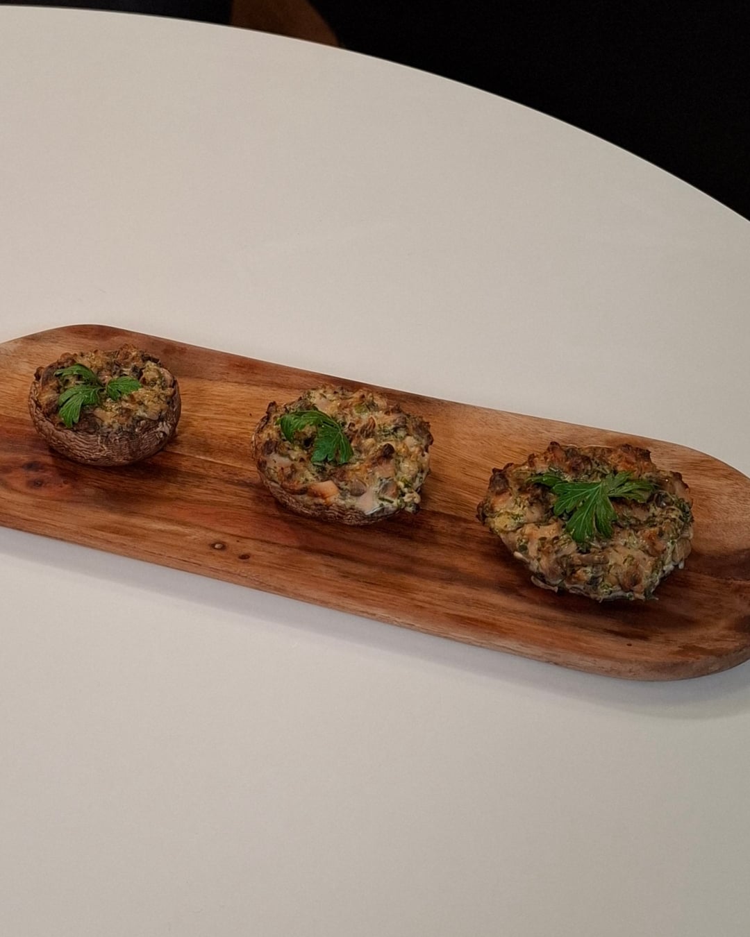 Healthy Stuffed Portobello Mushrooms - Video recipe thumbnail
