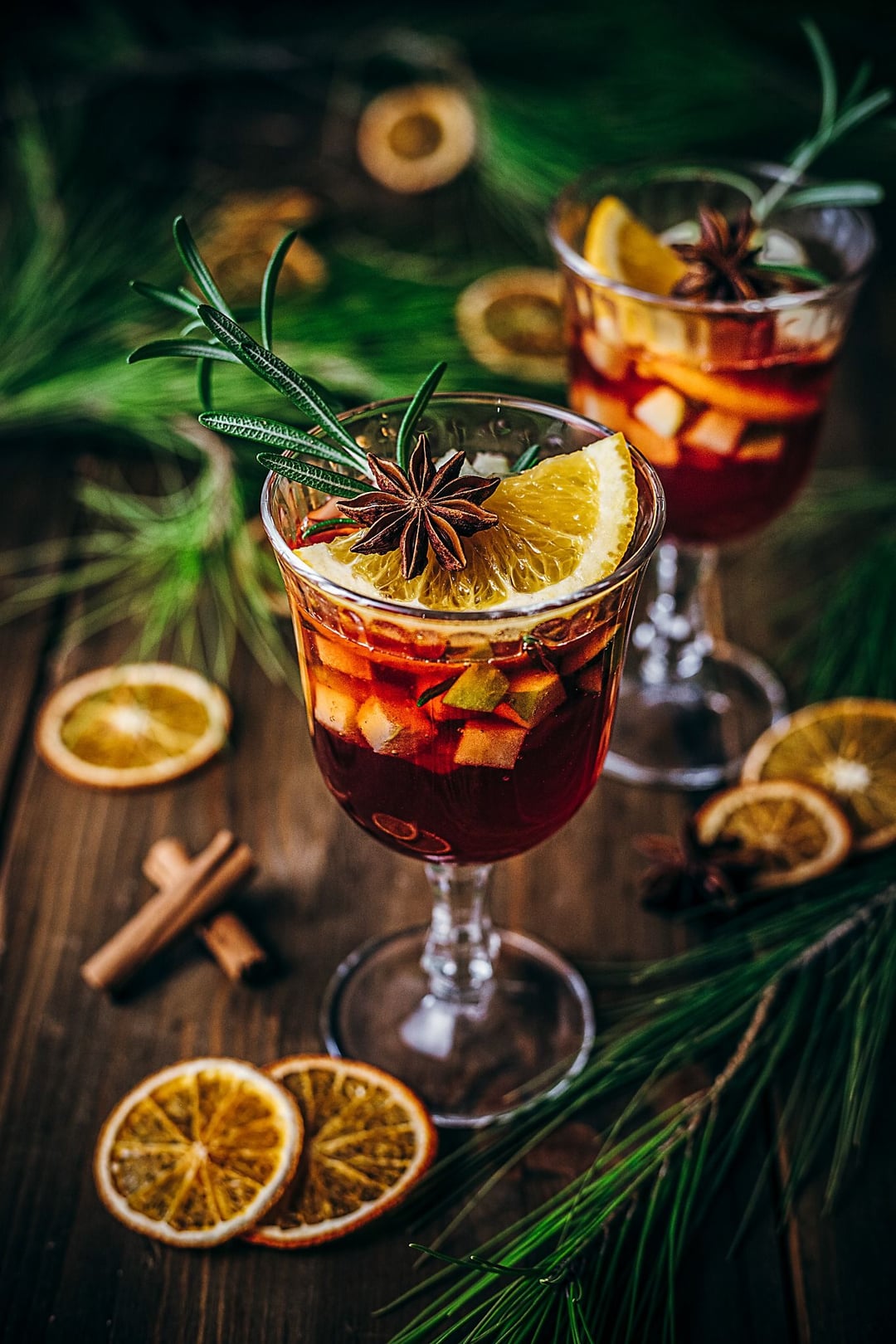 Ζεστό κρασί με μπαχαρικά (Mulled wine) - Recipe image