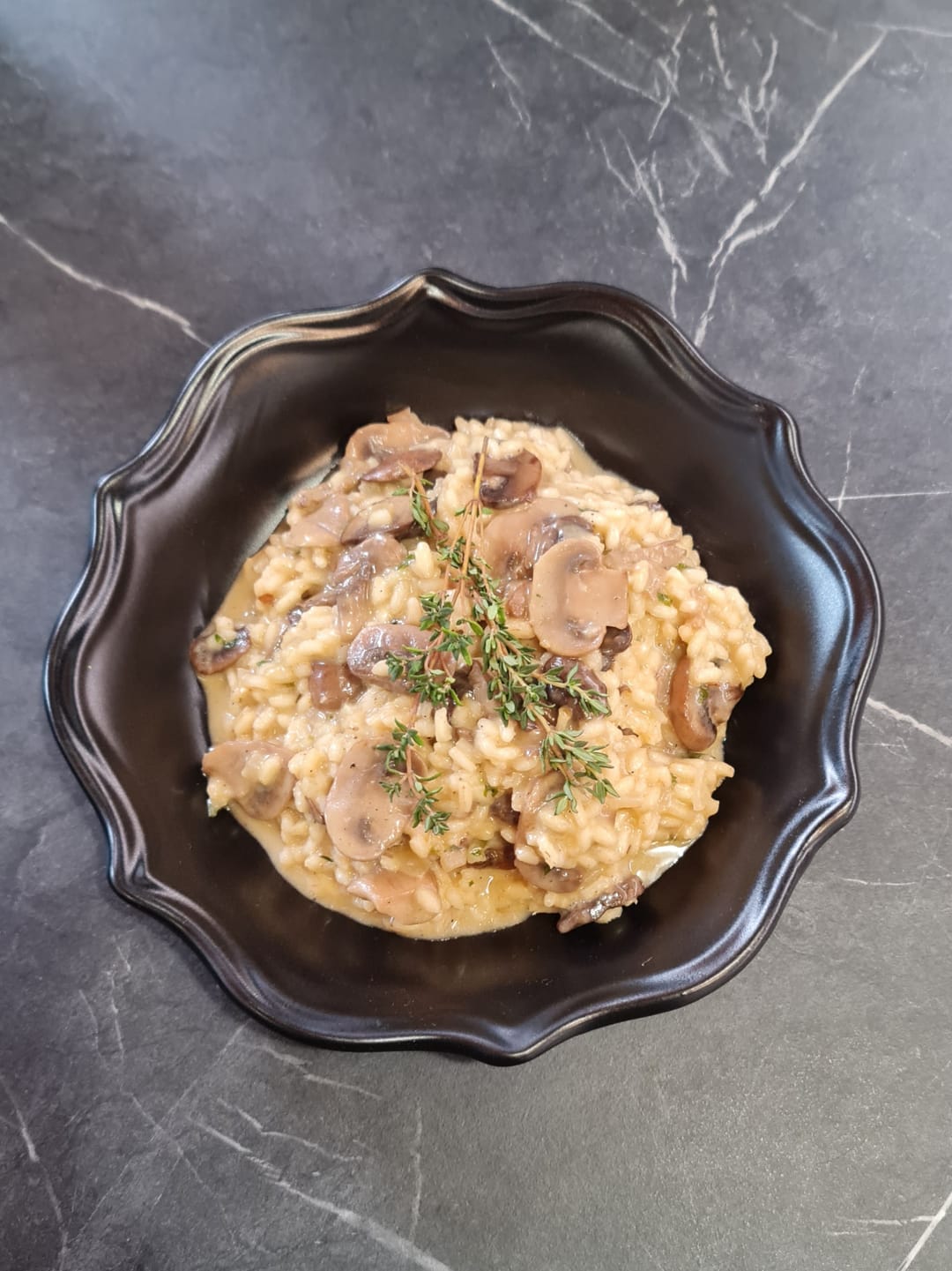 Ιταλικό Ριζότο με μανιτάρια - recipe