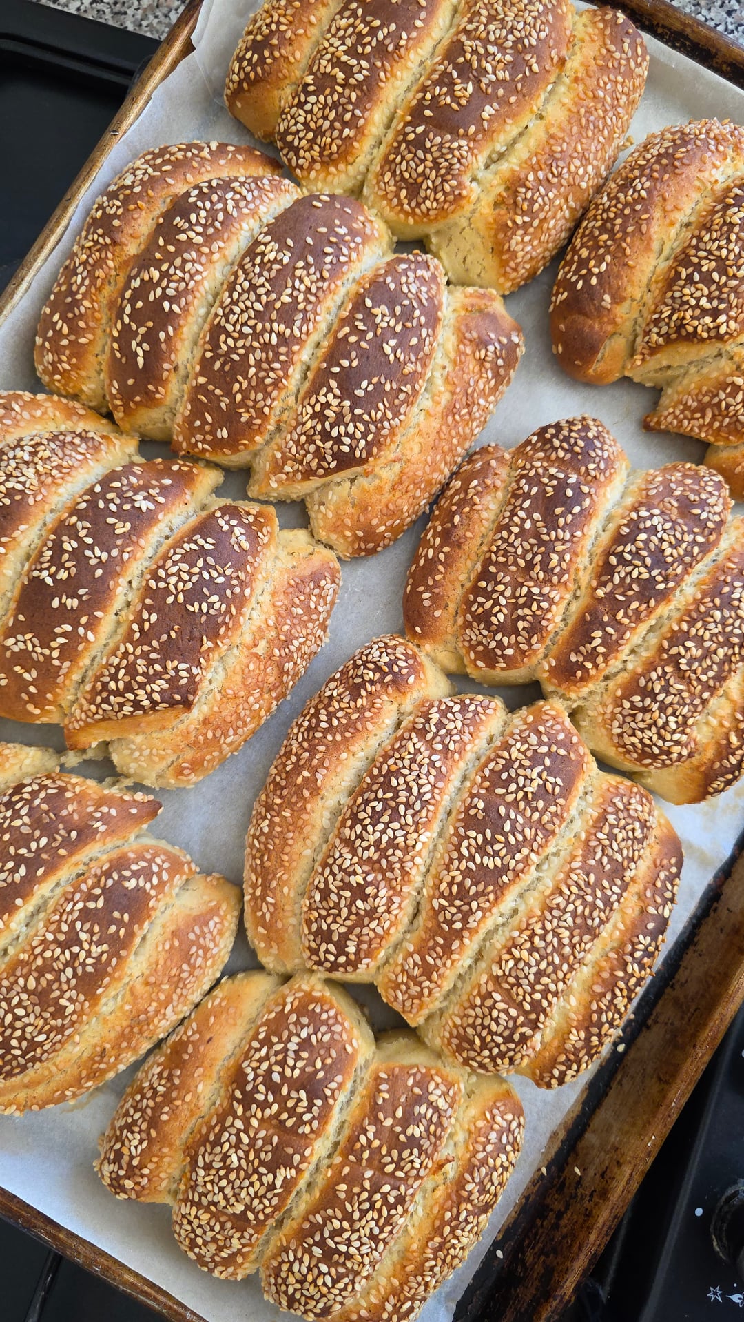 Karpasitika Koulouri (Bread Rings) with Anari Cheese and Milk - Recipe image
