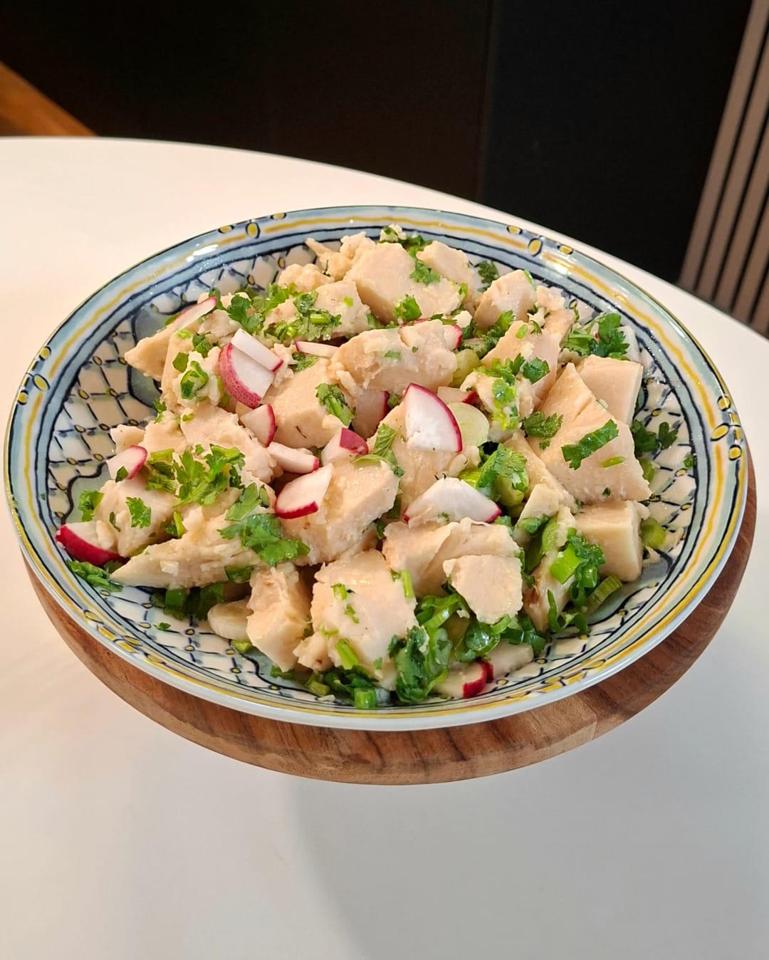 Taro Salad - recipe