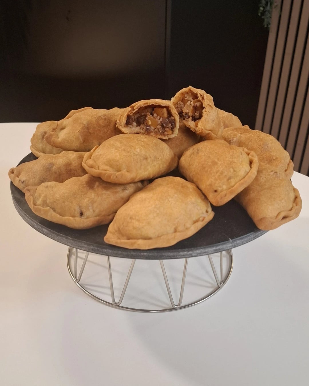 Kolokotes (Stuffed Pastries) with Pumpkin and Bulgur - Recipe image