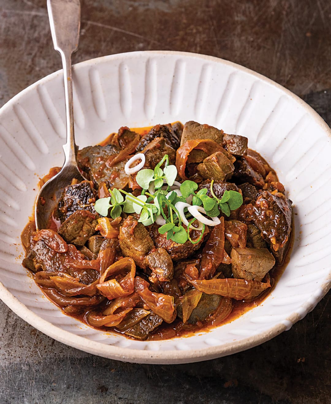 Lamb Liver with Commandaria - recipe