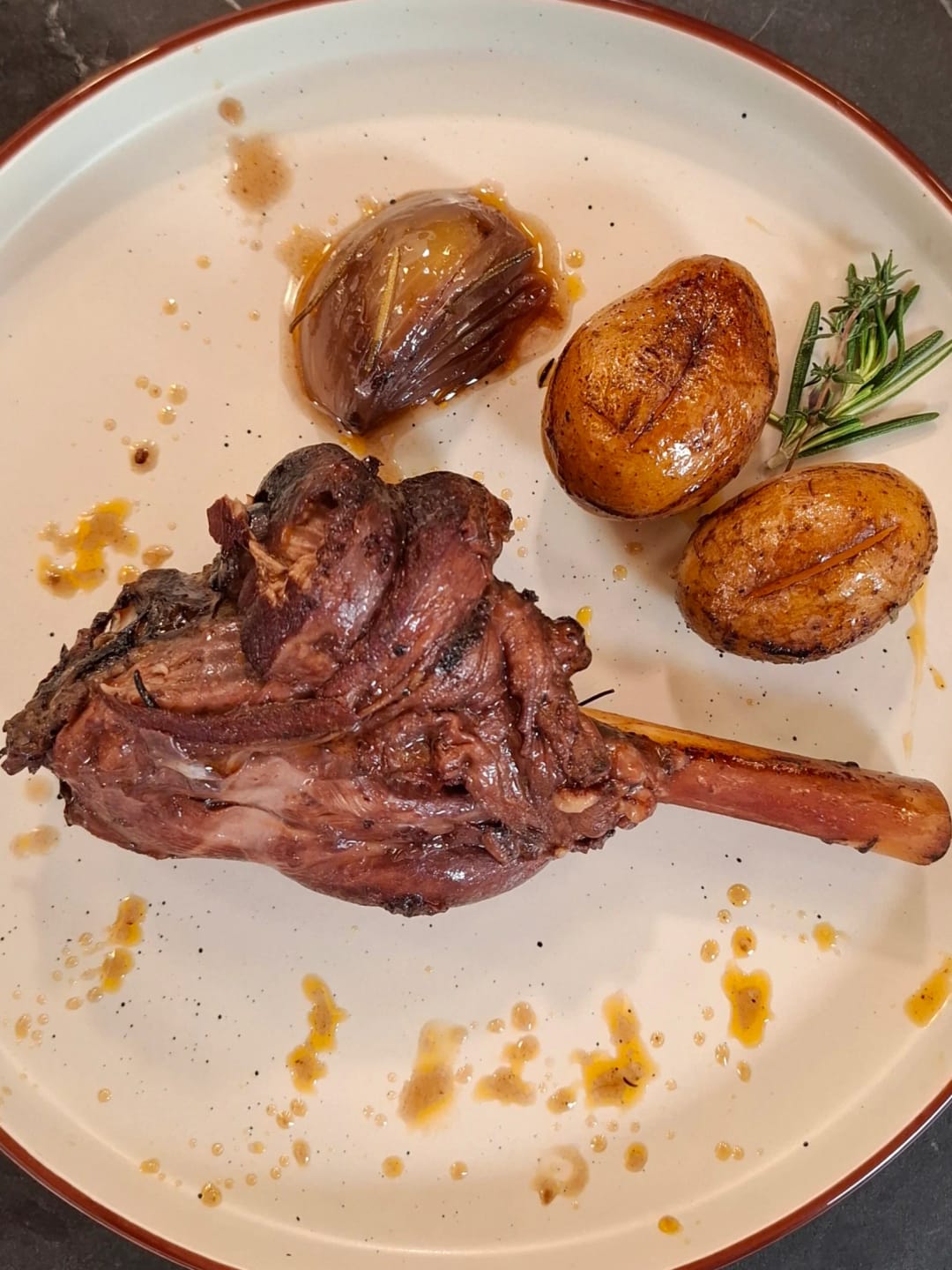 Lamb Shanks with Commandaria - recipe