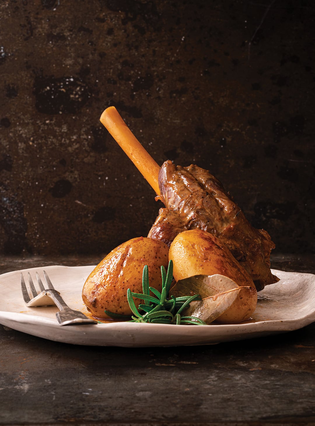 Lamb Shanks with Commandaria Wine - Recipe image