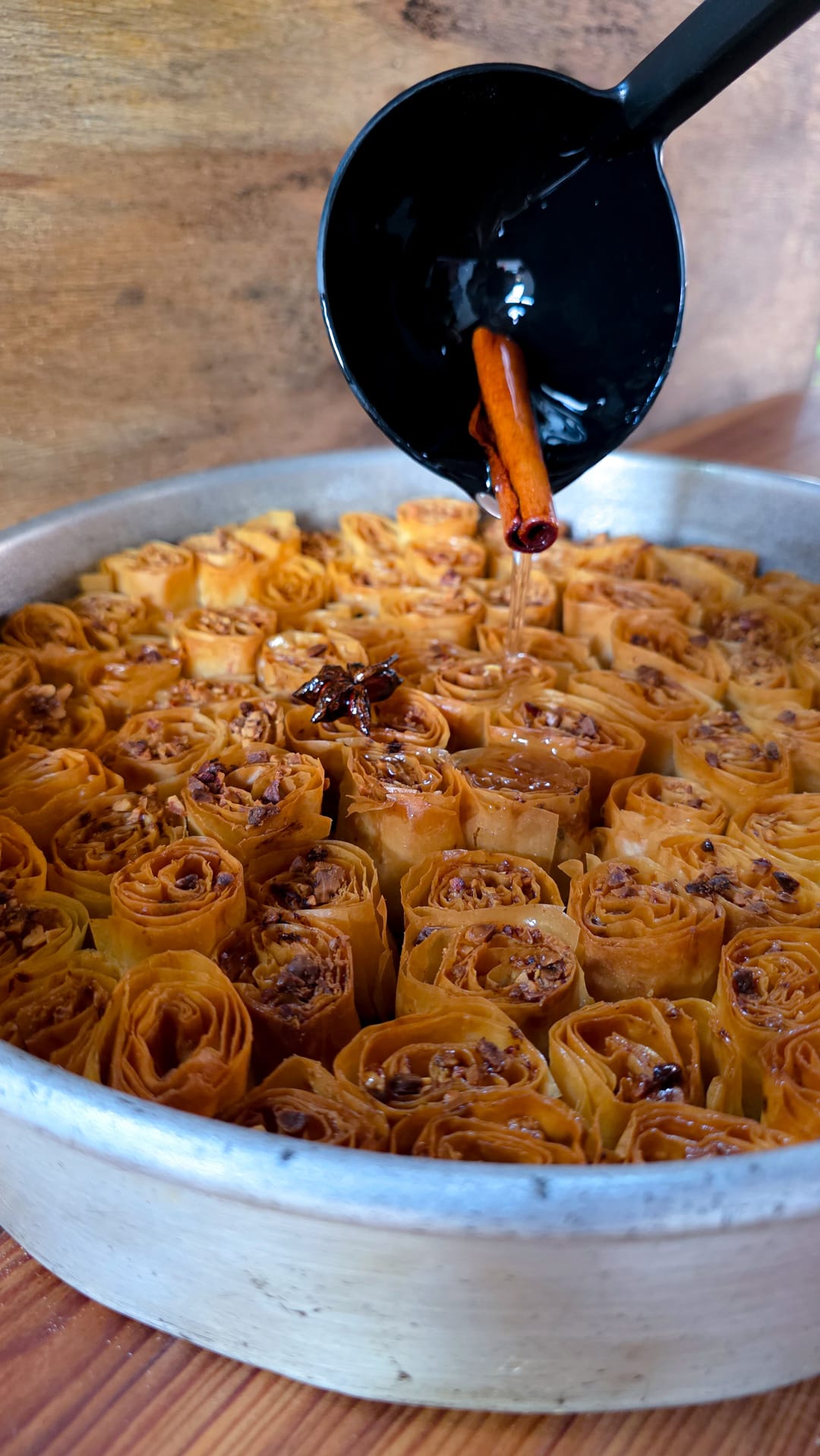 Νηστίσιμα μπακλαβαδάκια - recipe