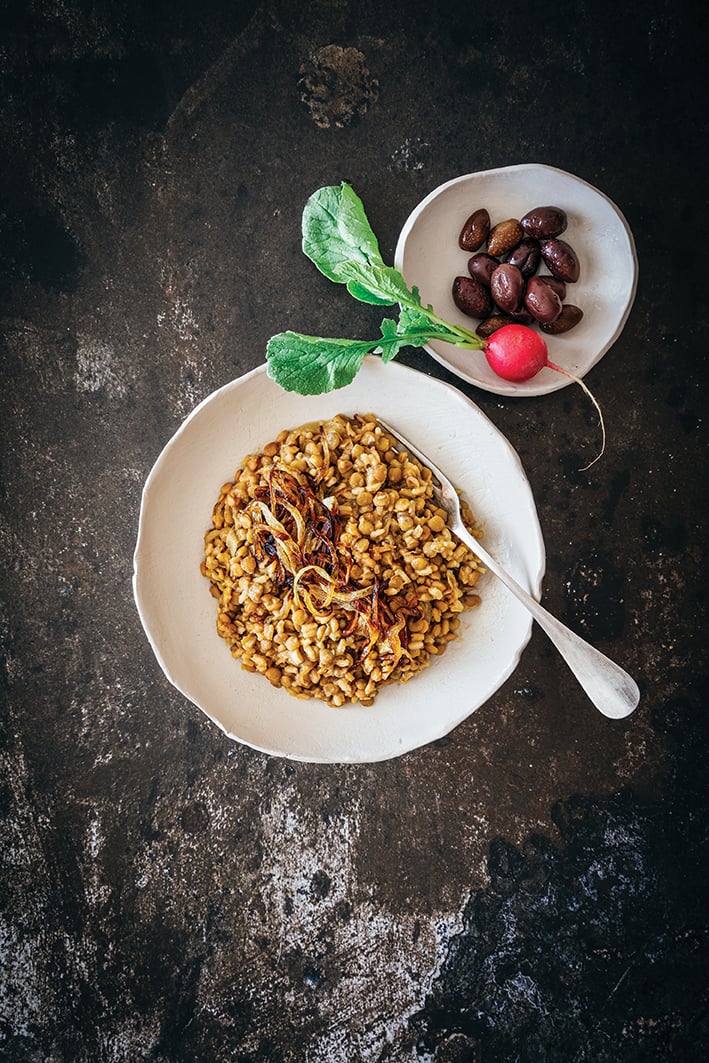 Φακές μουτζέντρα - Recipe image