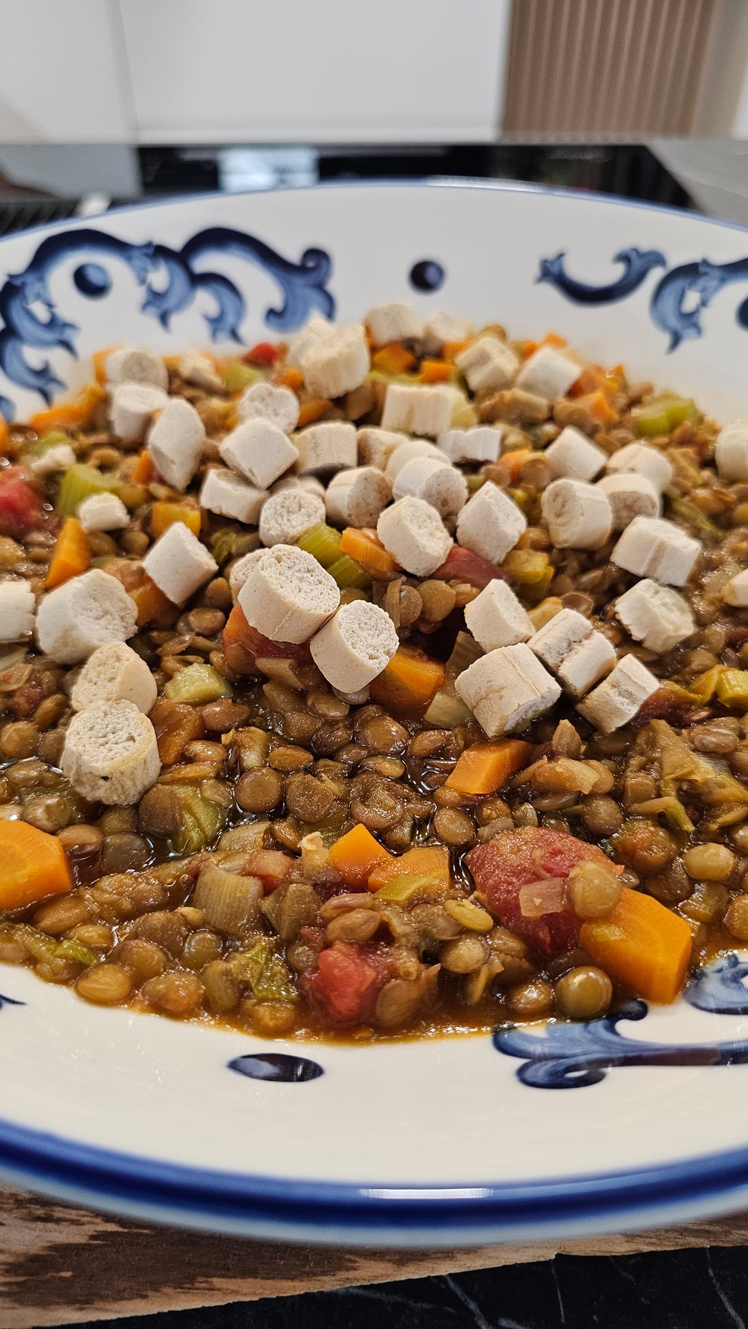 Lentils with Carrots and Leek - Recipe image