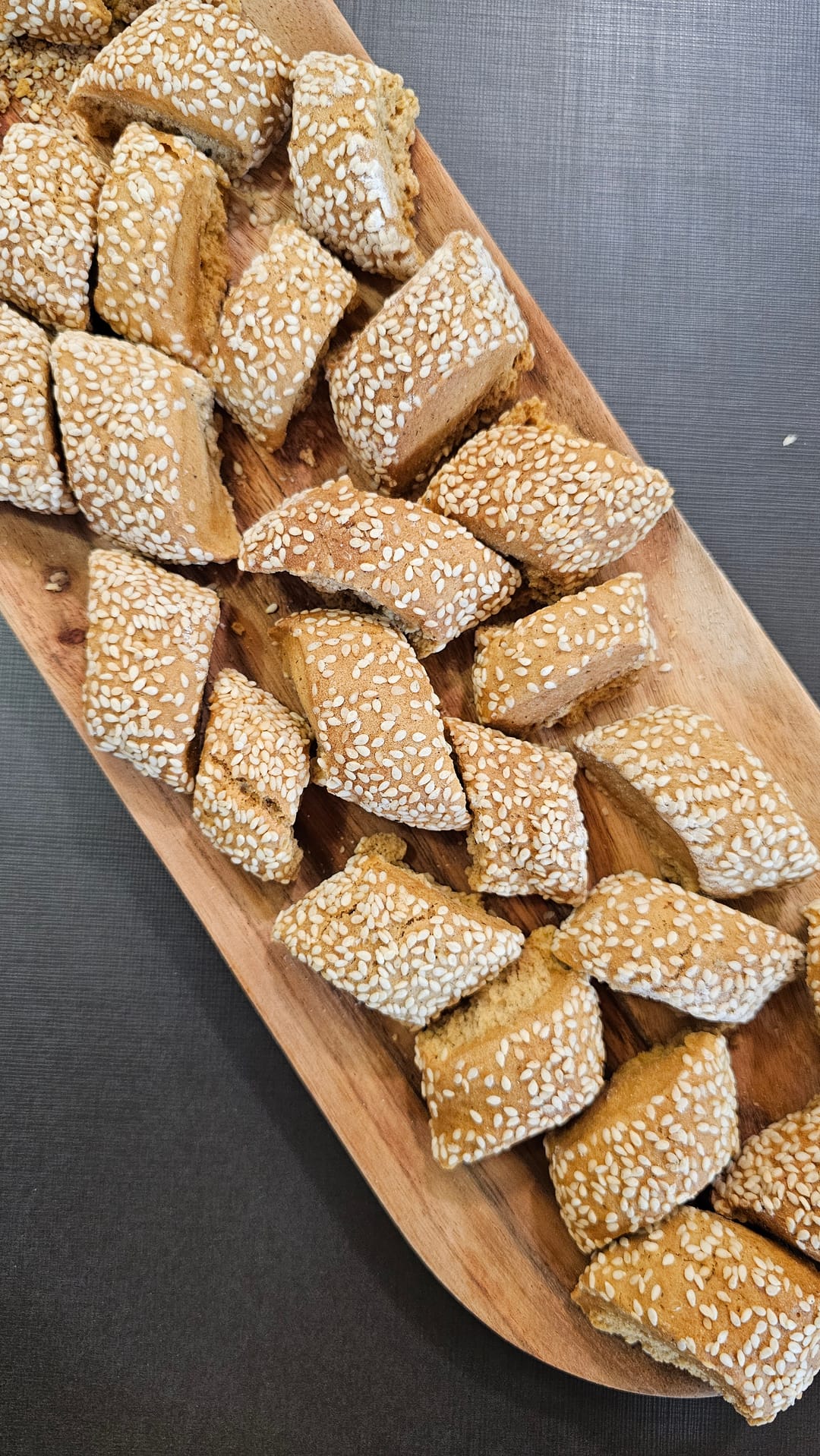 Παξιμαδάκια με ταχίνι - recipe