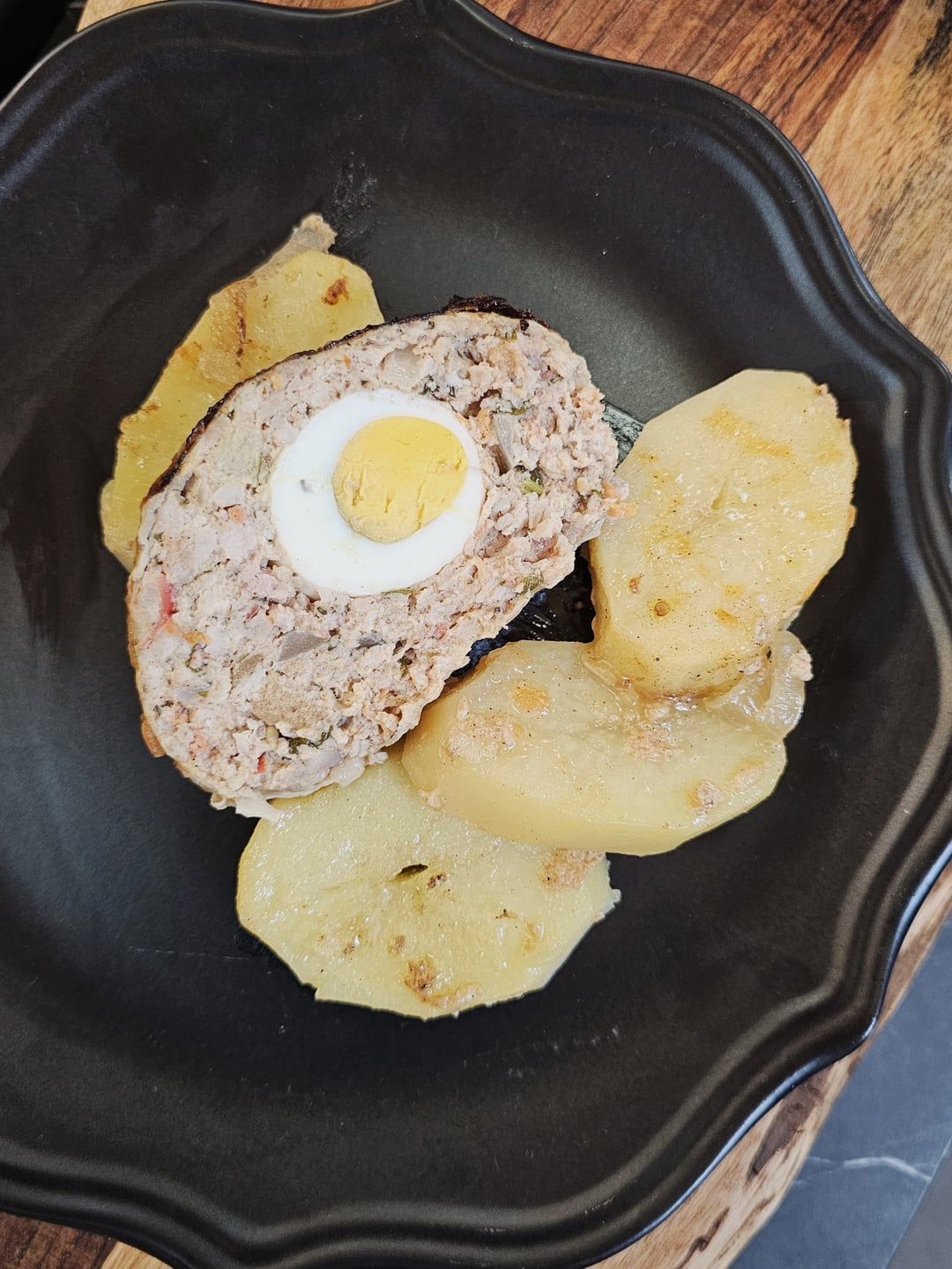 Meat Roll with Eggs - Recipe image