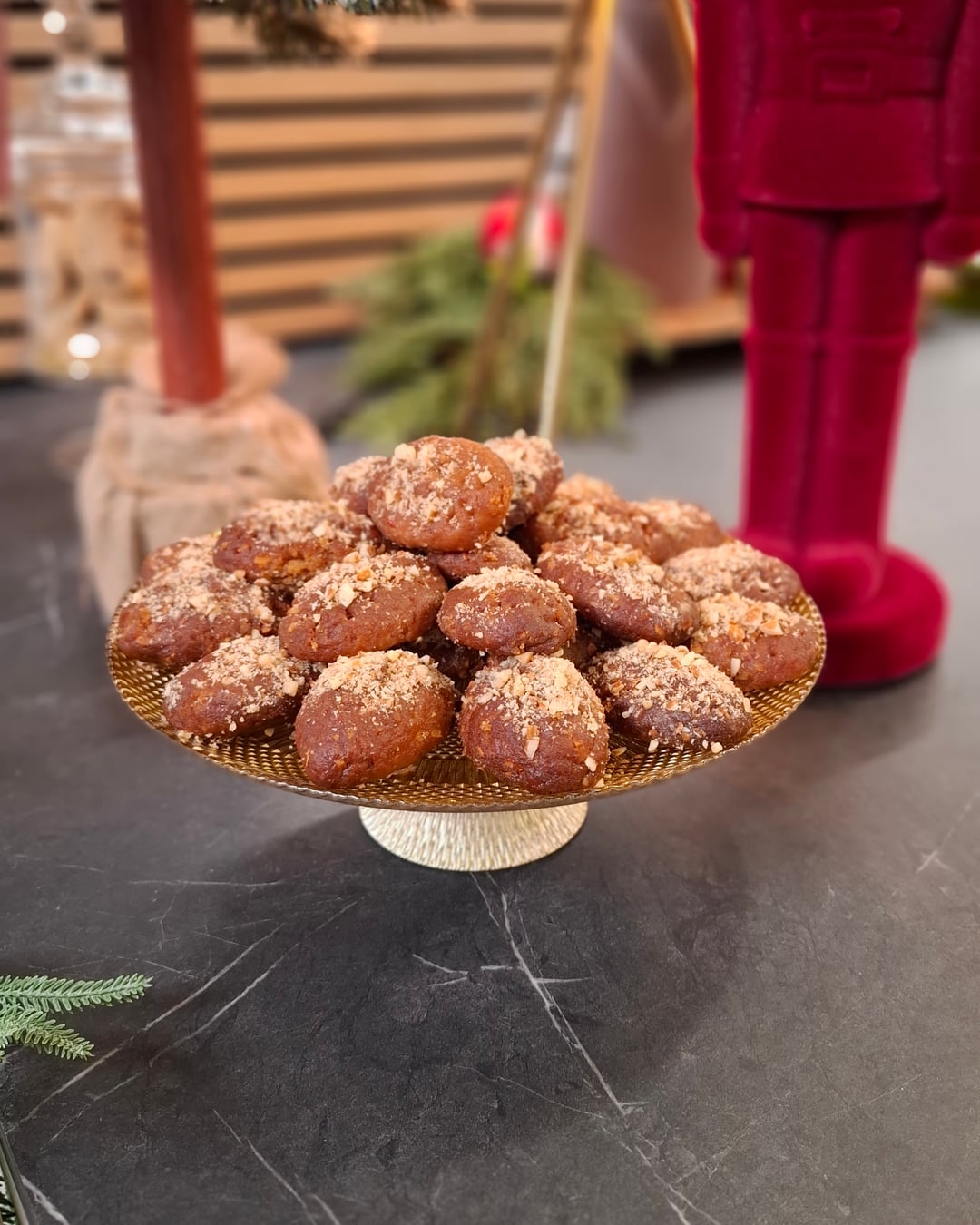 Melomakarona (Greek Honey Cookies) - Recipe image