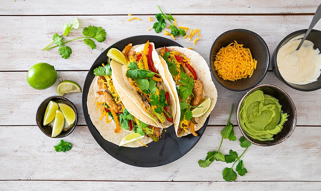 Mexican Chicken Fajitas - Recipe image