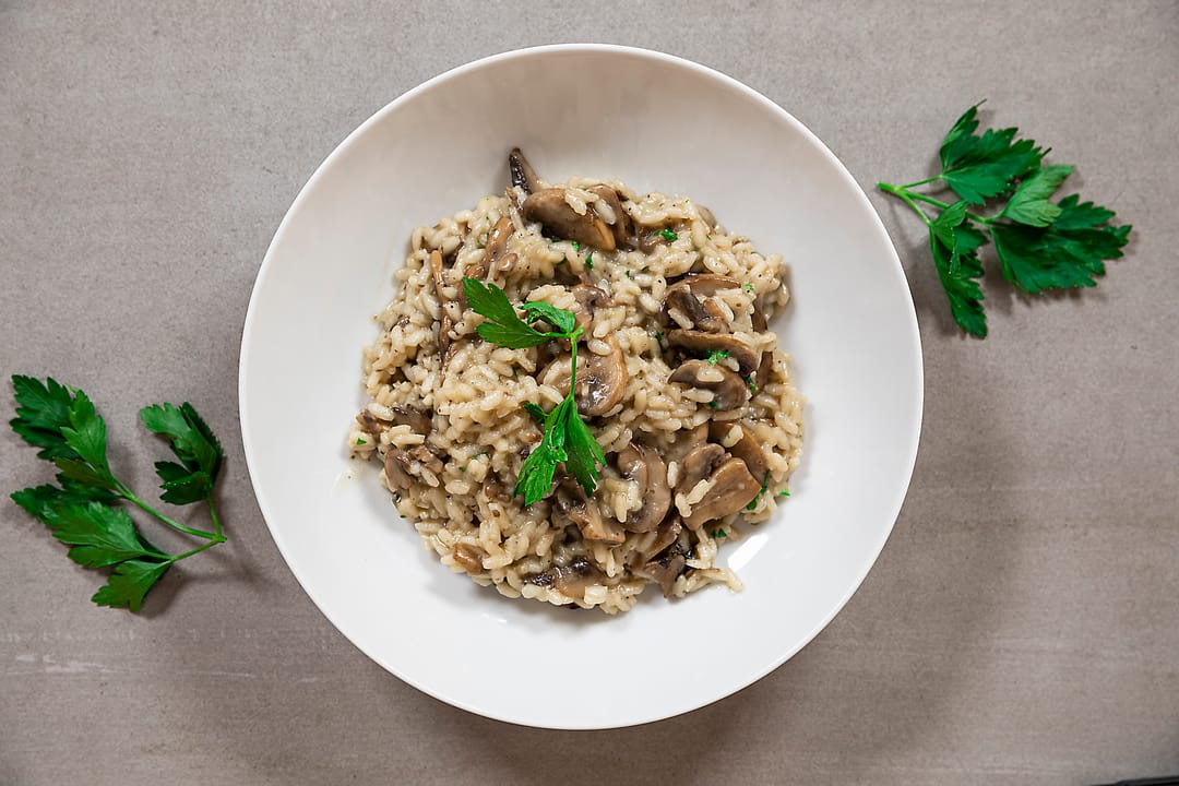 Ριζότο με μανιτάρια - recipe