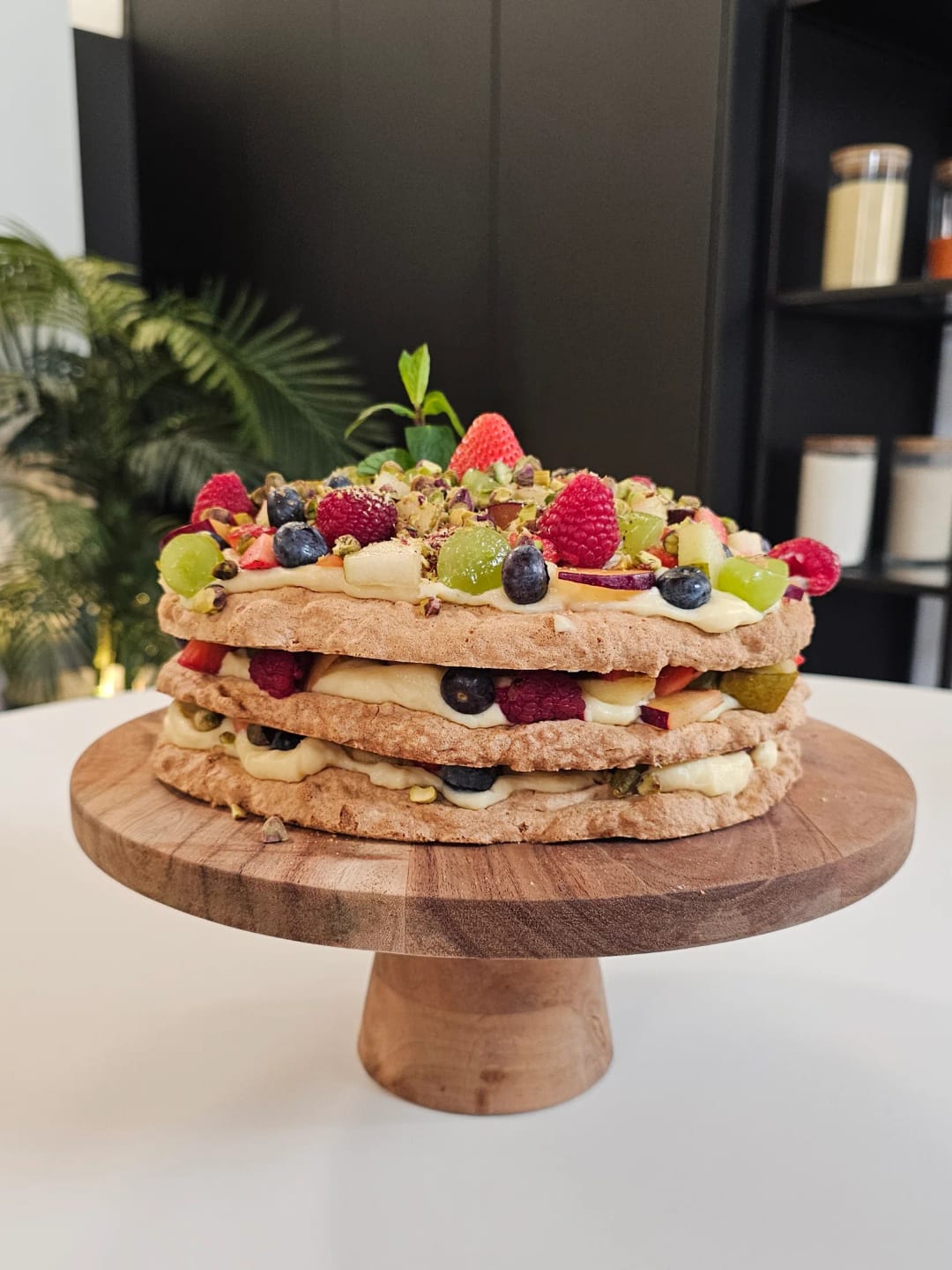 Nougatine with Forest Fruits - recipe