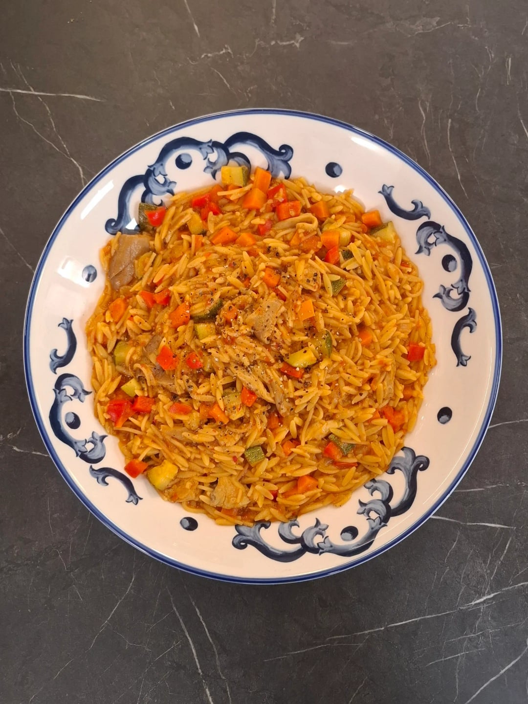 Orzo with Vegetables - Recipe image