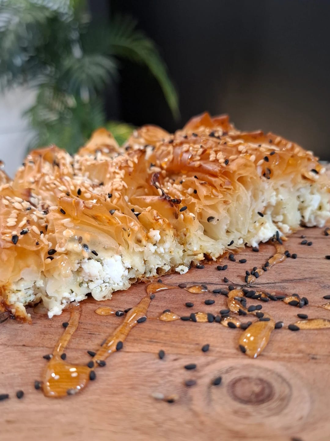 Σουρωτή τυρόπιτα με φέτα - recipe