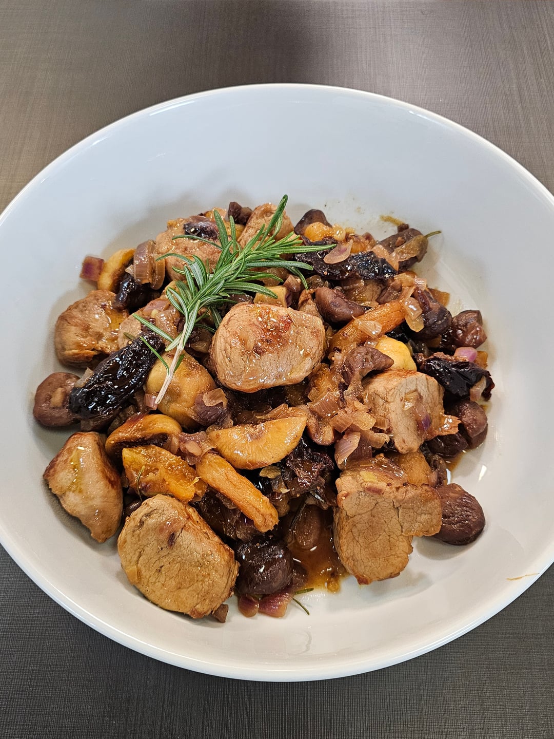 Pork Tenderloin with Dried Fruits - Recipe image