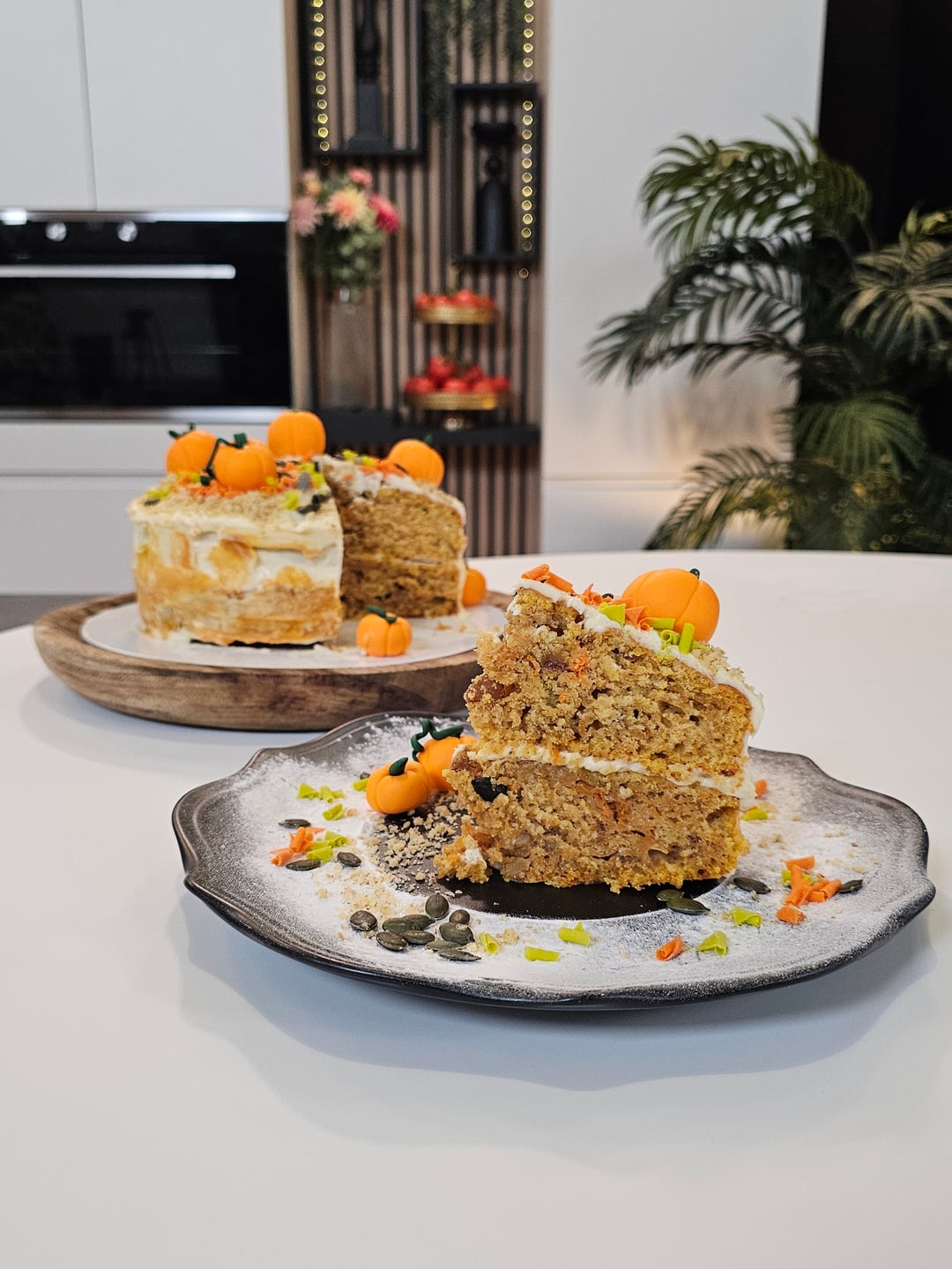 Pumpkin Cake (Halloween Cake) - Recipe image