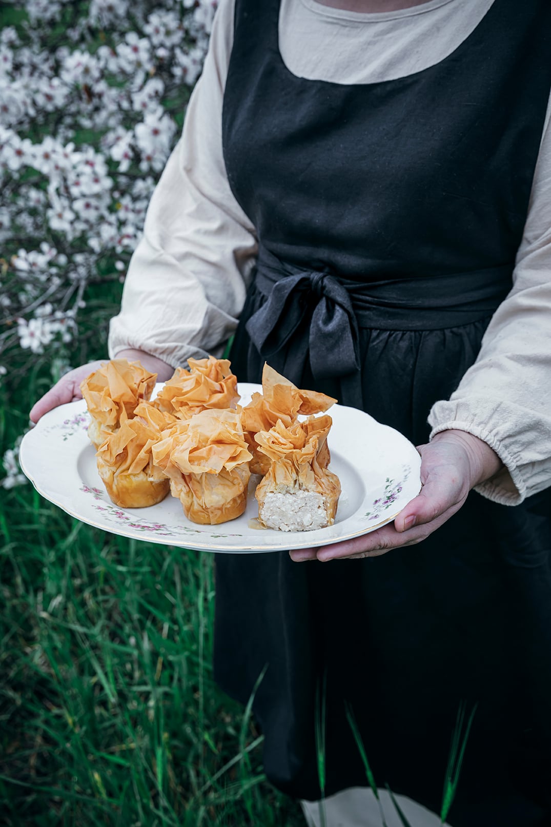 Pouches with Aromatic Unsalted Anari Cheese - Recipe image