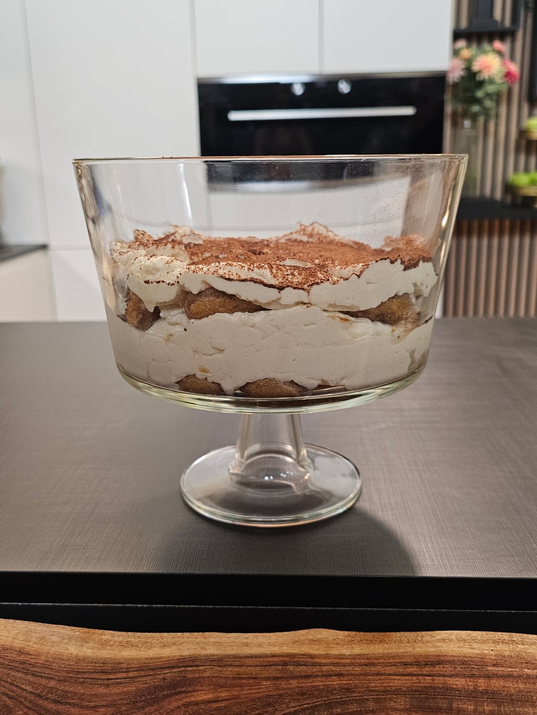 Quick Eggless Tiramisu - Recipe image
