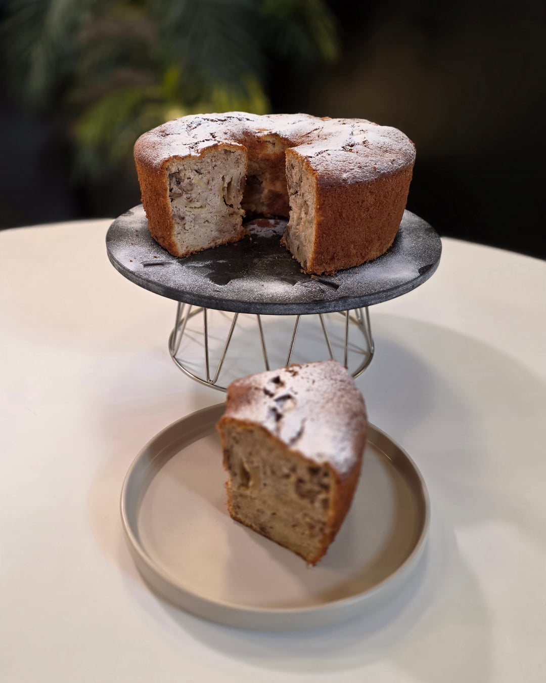 Κέικ με κόκκινα μήλα - Recipe image