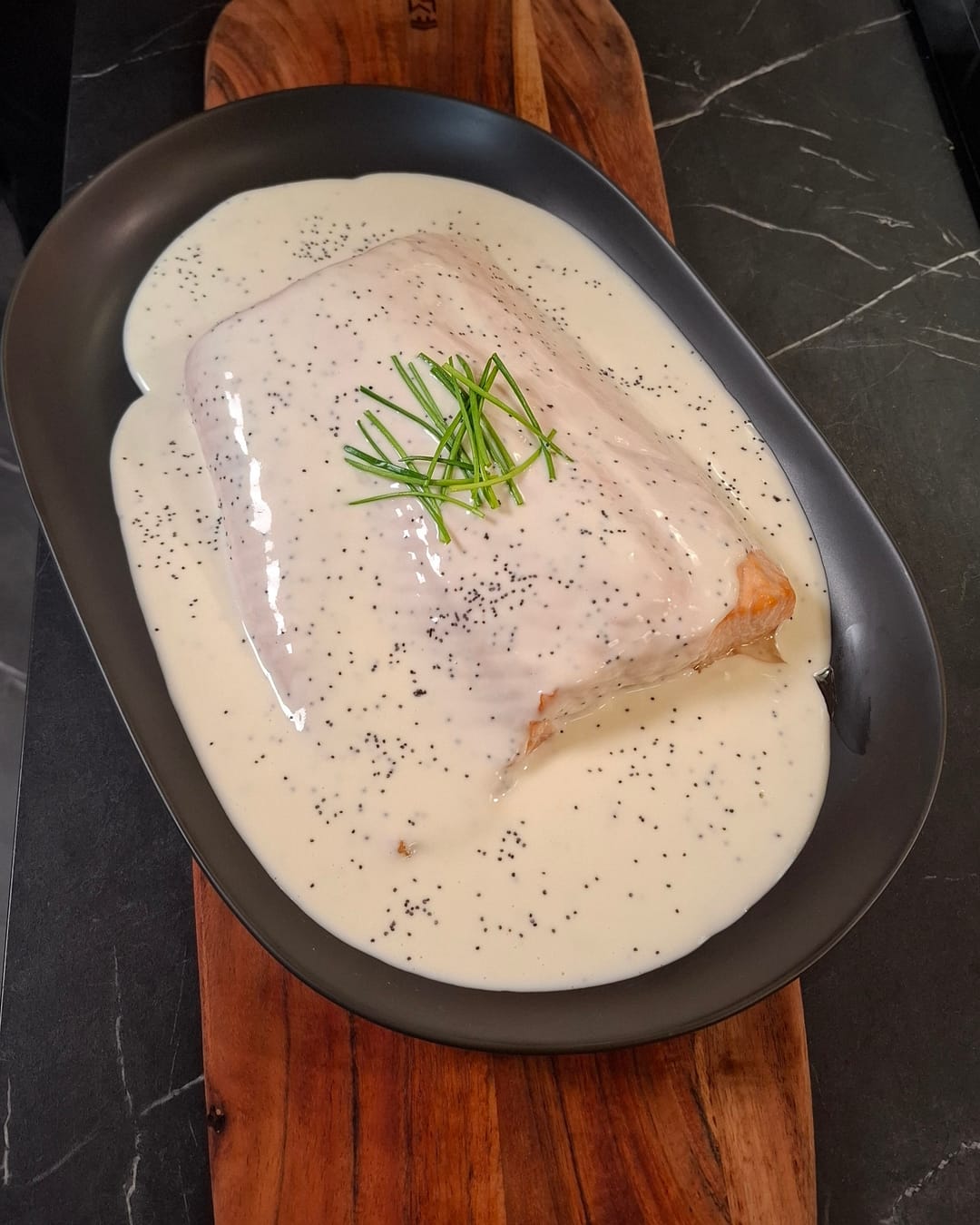 Salmon with Vanilla - recipe