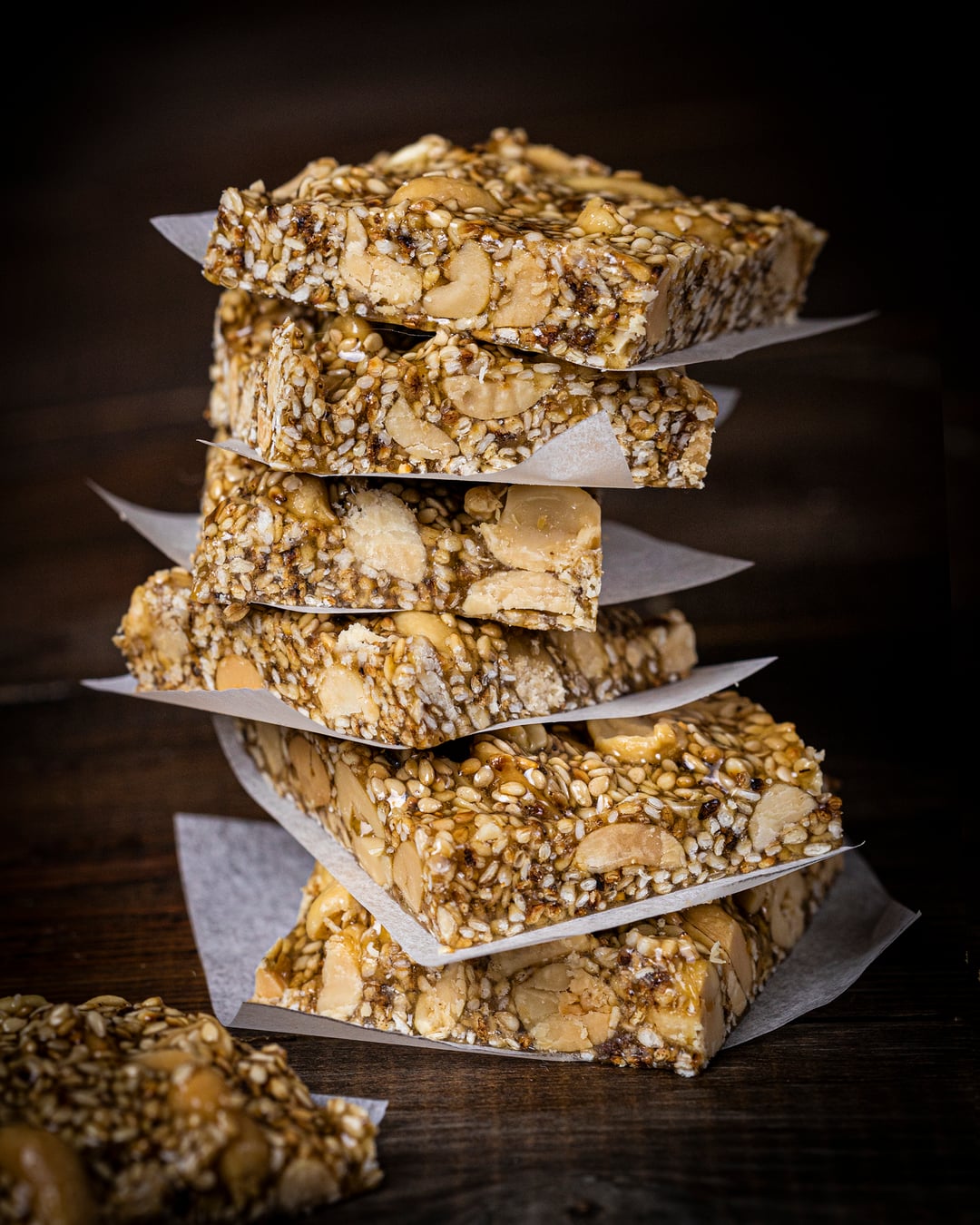 Salted Peanut Pasteli (Sesame Bar) - Recipe image