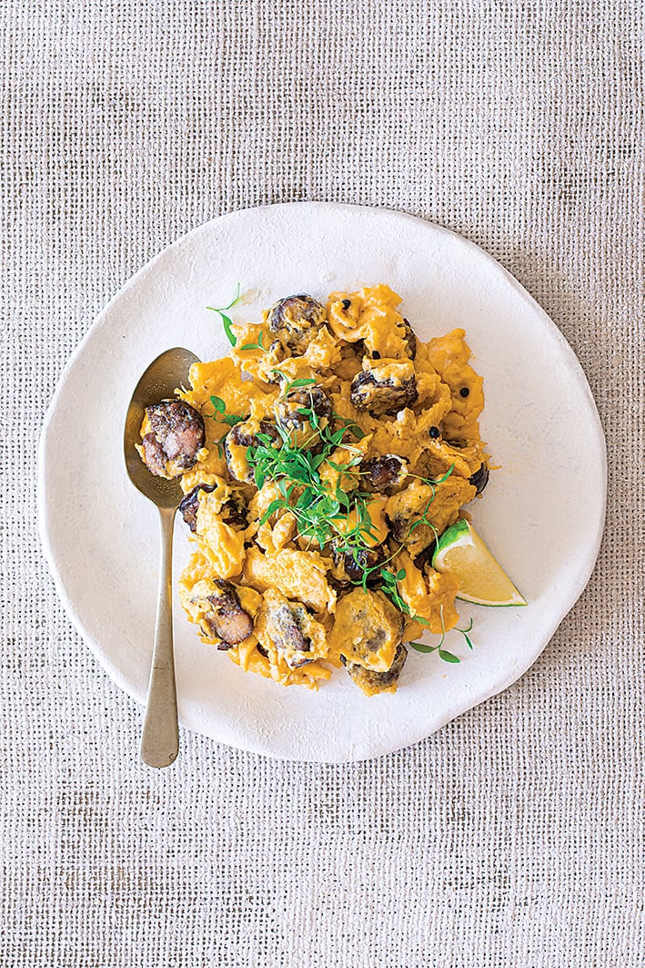 Sausages with Eggs - Recipe image