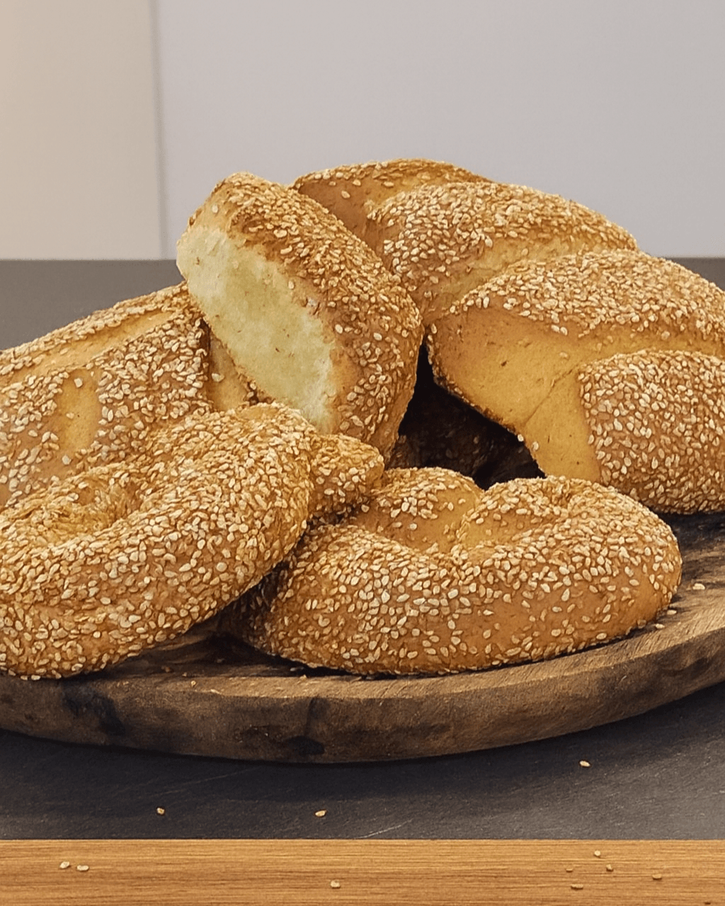 Κουλούρια με σιμιγδάλι - Recipe image