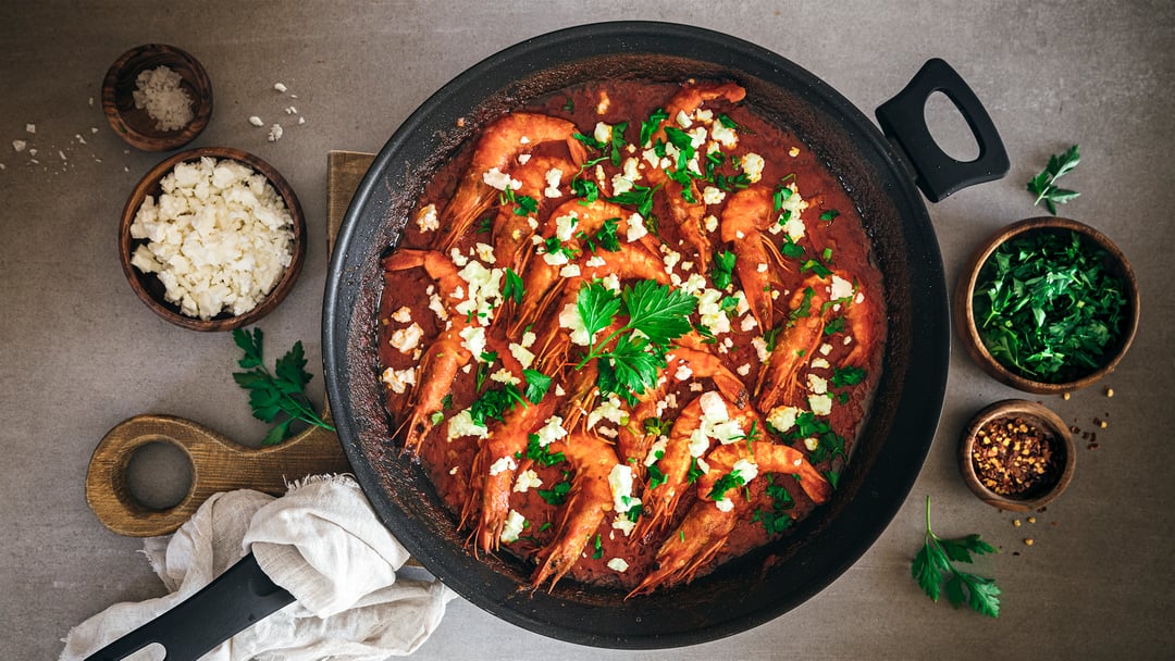 Shrimp Saganaki - Recipe image